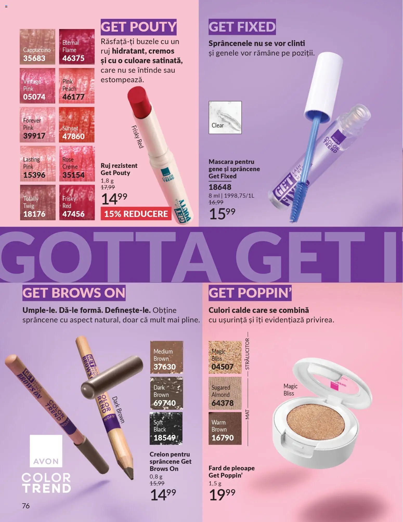 Catalog Avon 1 - 30 Martie 2026 | Pagina 78 | Produse: Mascara, Fard de pleoape, Ruj, Dale