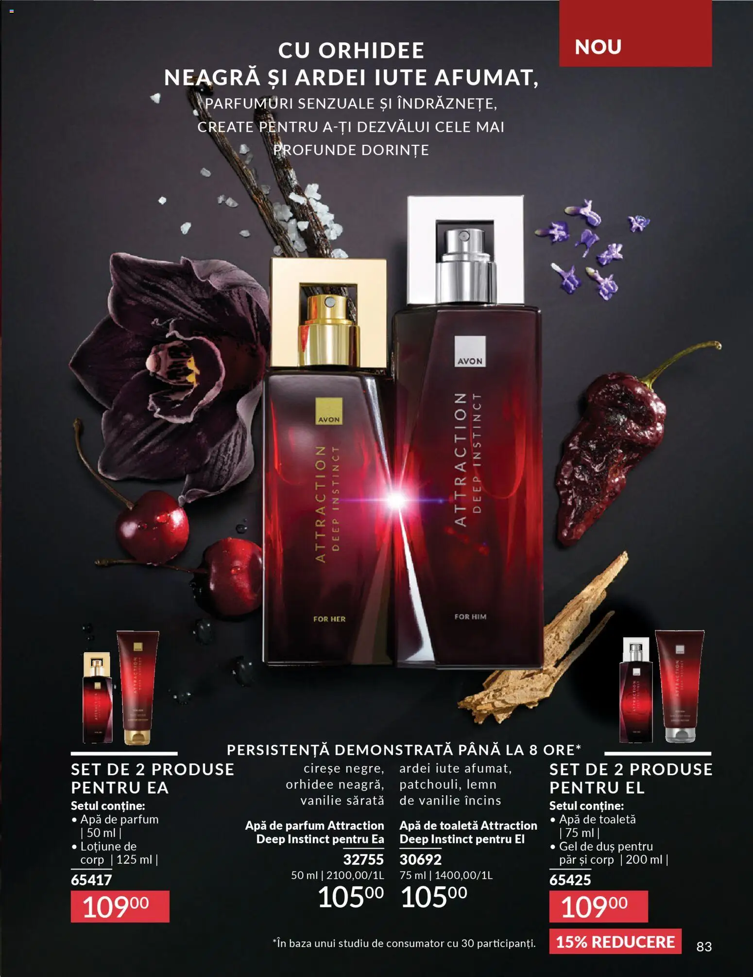 Catalog Avon 1 - 30 Martie 2026 | Pagina 85 | Produse: Duș, Apă de toaletă, Gel de duș, Apă