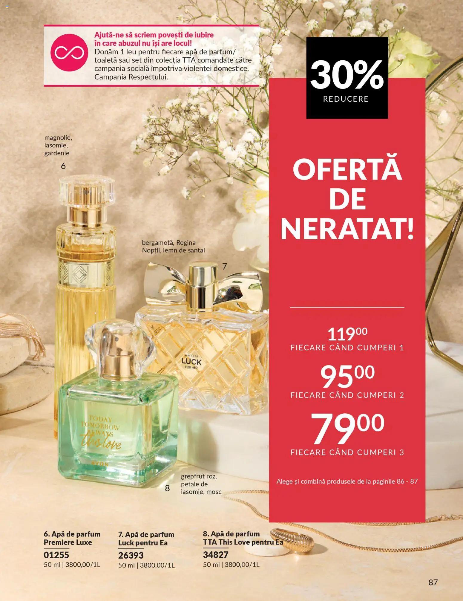 Catalog Avon 1 - 30 Martie 2026 | Pagina 89 | Produse: Apă de parfum, Toaletă, Parfum, Apă