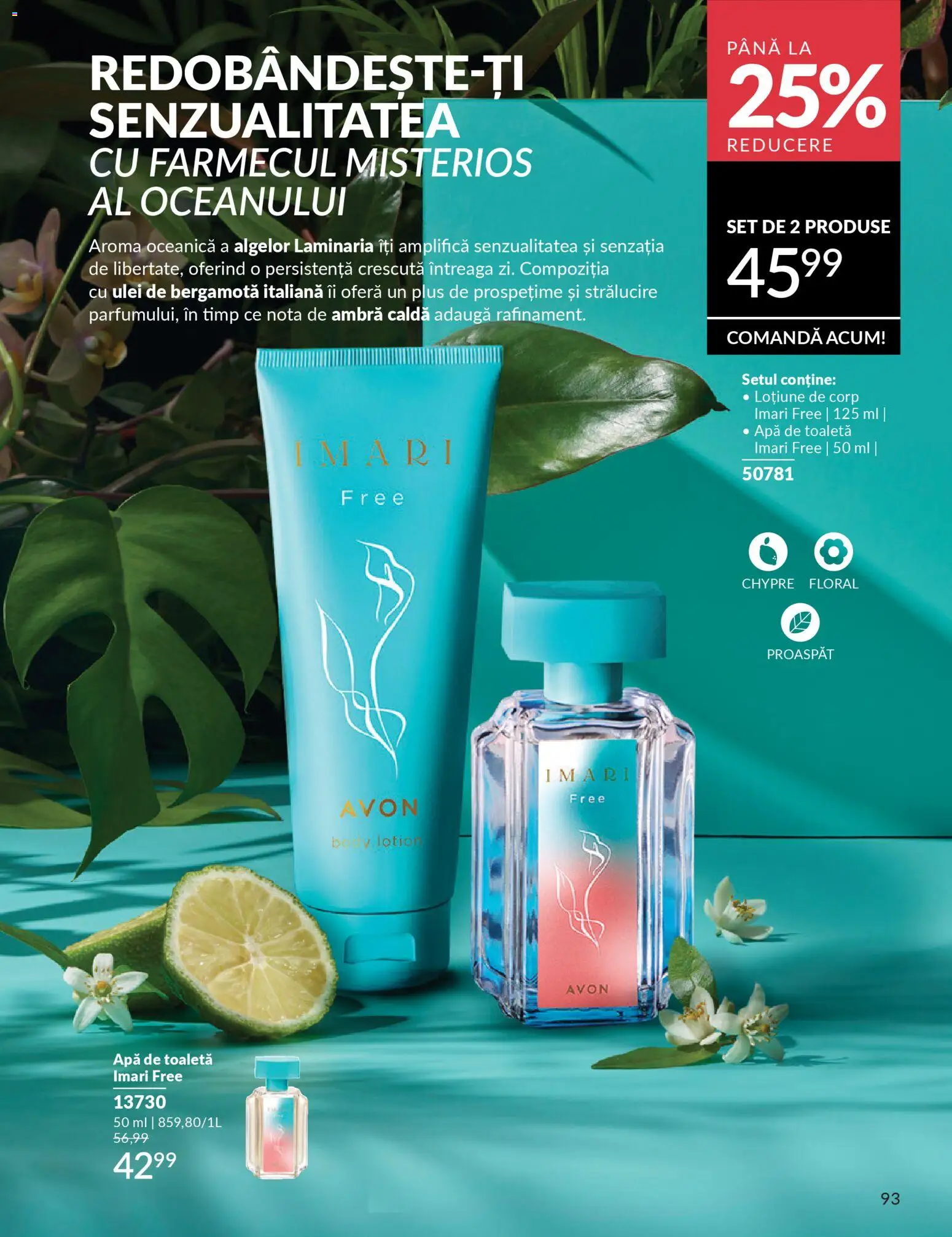 Catalog Avon 1 - 30 Martie 2026 | Pagina 95 | Produse: Toaletă, Apă de toaletă, Ulei, Apă