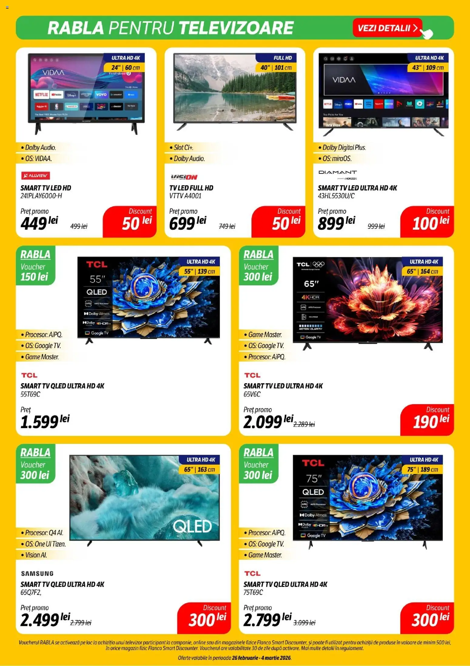 Catalog Flanco 26 Februarie - 3 Martie 2026 | Pagina 12 | Produse: Televizor, Top, Babak