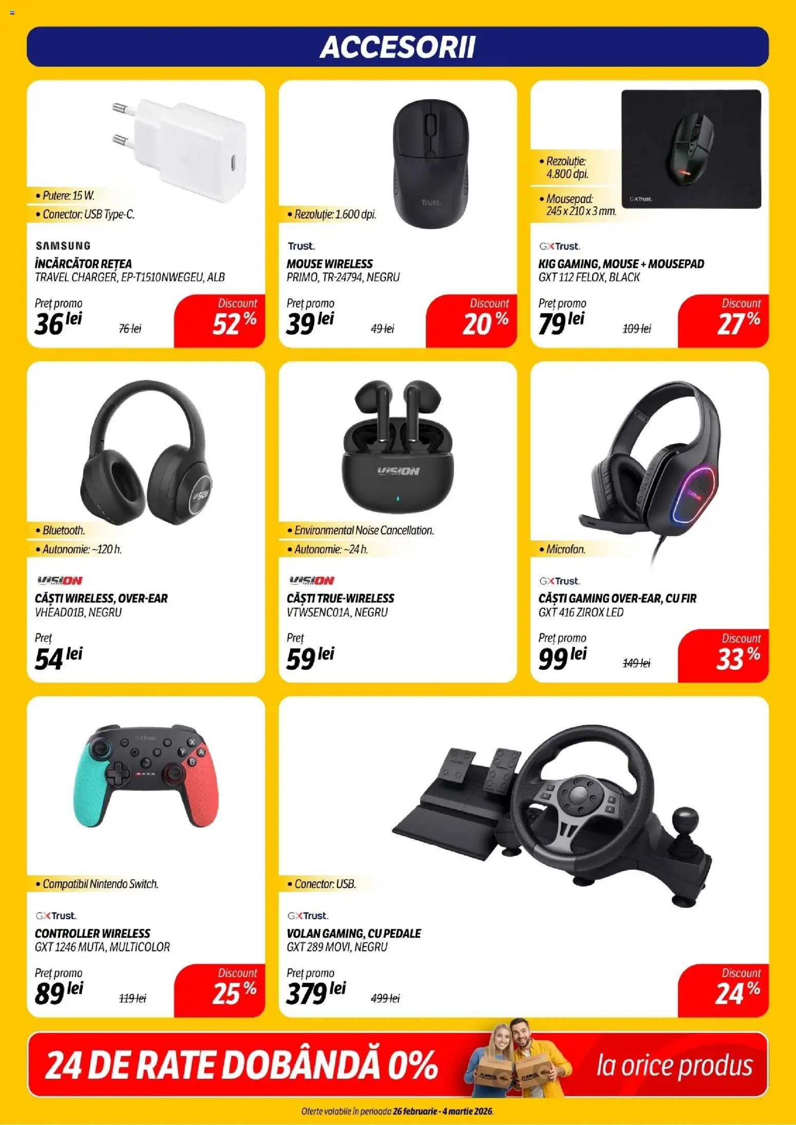 Catalog Flanco 26 Februarie - 3 Martie 2026 | Pagina 15 | Produse: Mouse, Căști, Conector, Usb