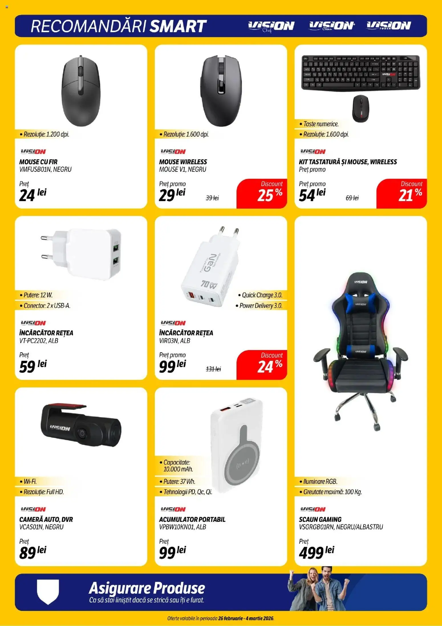 Catalog Flanco 26 Februarie - 3 Martie 2026 | Pagina 24 | Produse: Scaun gaming, Cameră, Conector, Scaun