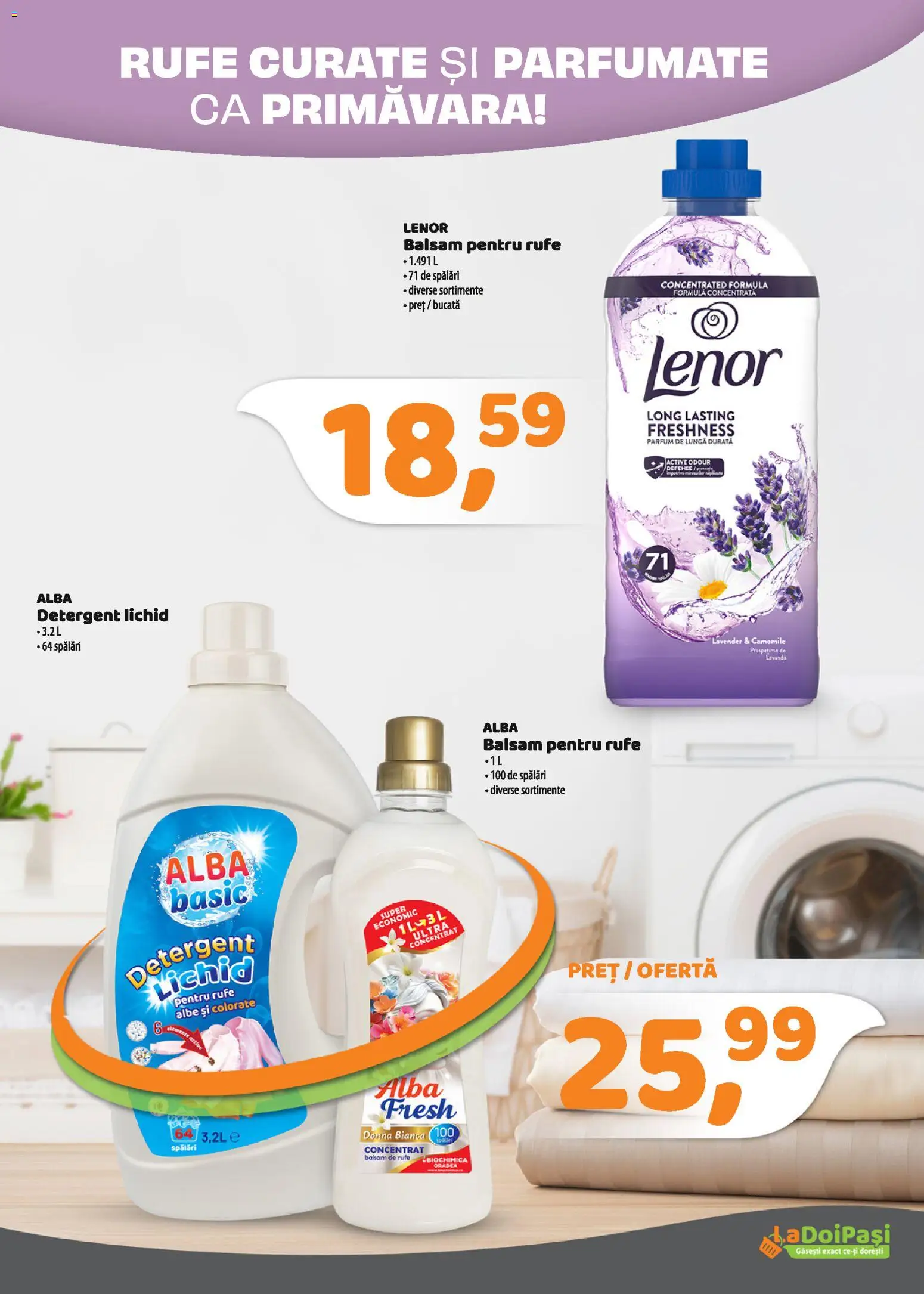 Catalog La Doi Pași 1 - 14 Martie 2026 | Pagina 14 | Produse: Parfum, Balsam, Detergent, Balsam de rufe