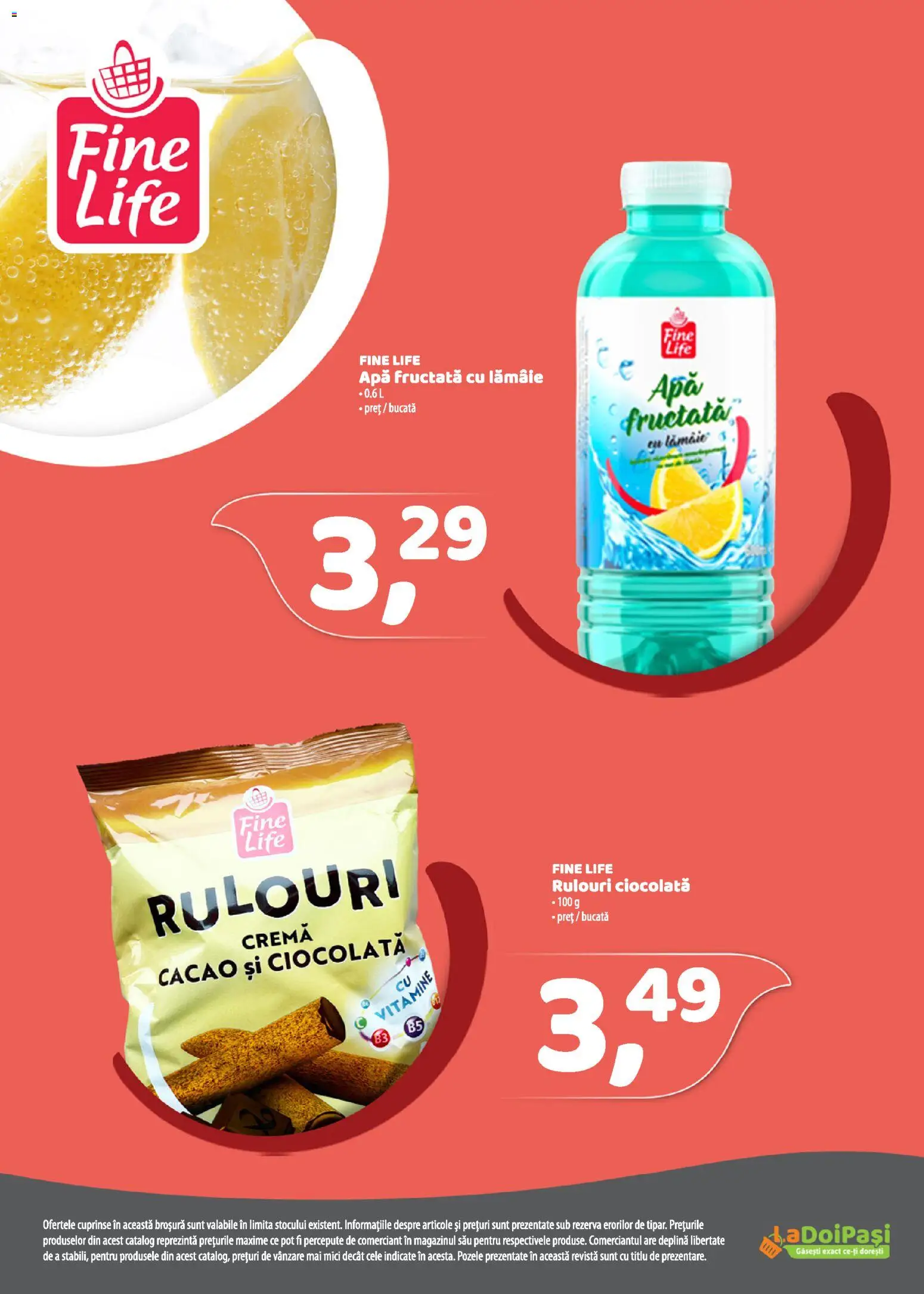 Catalog La Doi Pași 1 - 14 Martie 2026 | Pagina 18 | Produse: Mici, Ciocolată, Apă, Lămâie