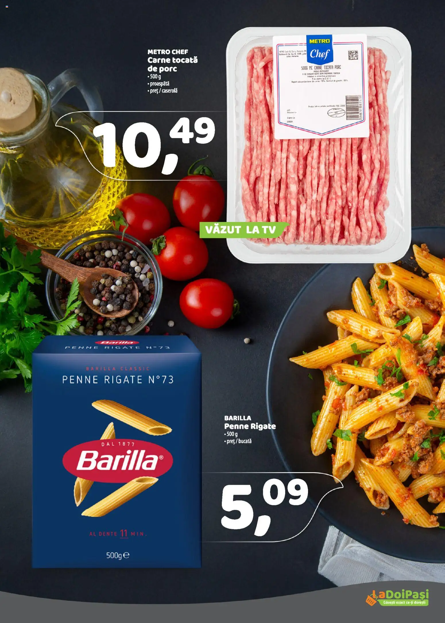 Catalog La Doi Pași 1 - 14 Martie 2026 | Pagina 3 | Produse: Carne tocată