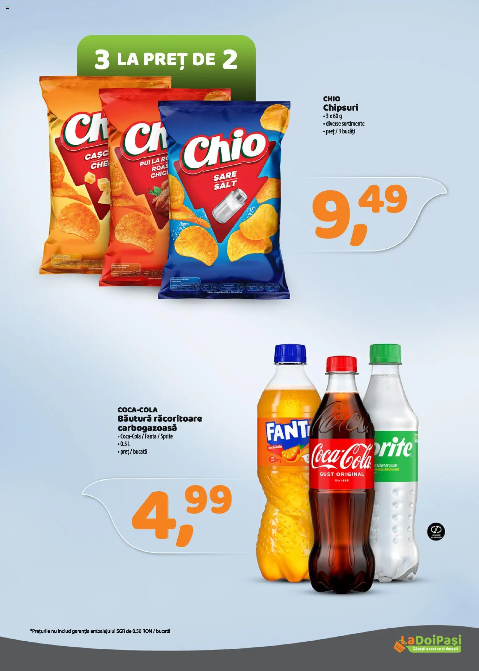 Catalog La Doi Pași 1 - 14 Martie 2026 | Pagina 7 | Produse: Hacıyatmaz Kedi Oyuncağı, Chipsuri, Sare