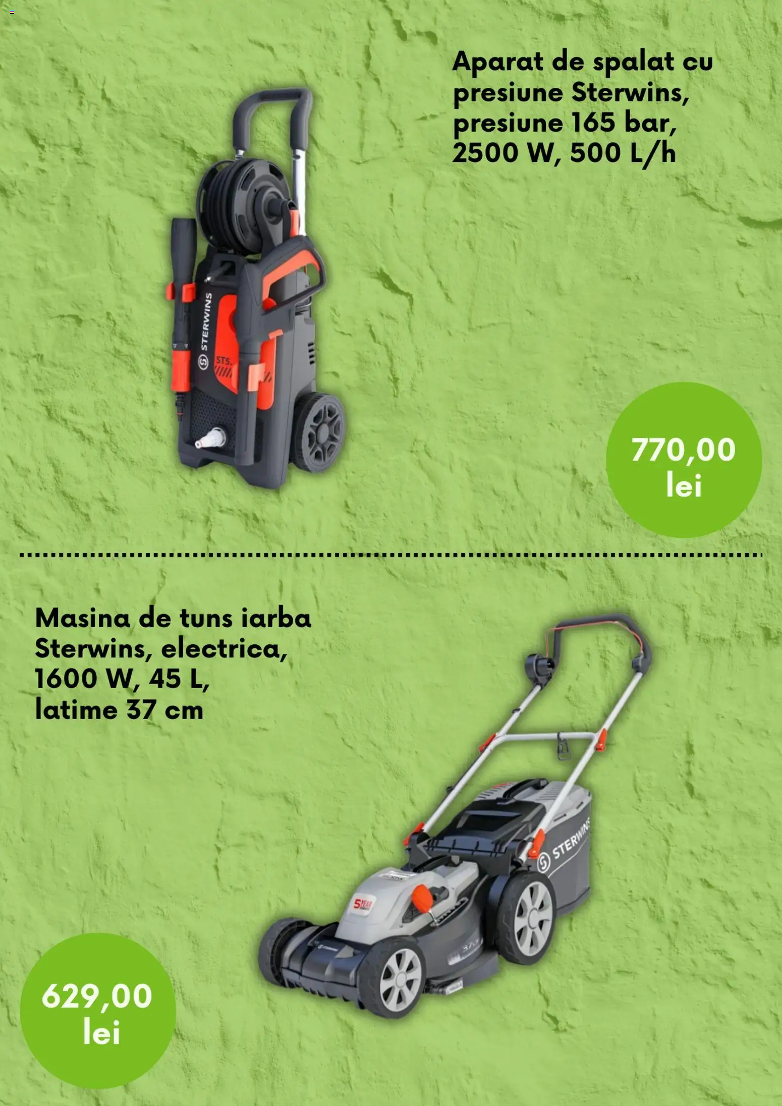 Catalog Leroy Merlin 27 Februarie - 15 Aprilie 2026 | Pagina 4 | Produse: Aparat de spălat cu presiune, Mașină de tuns