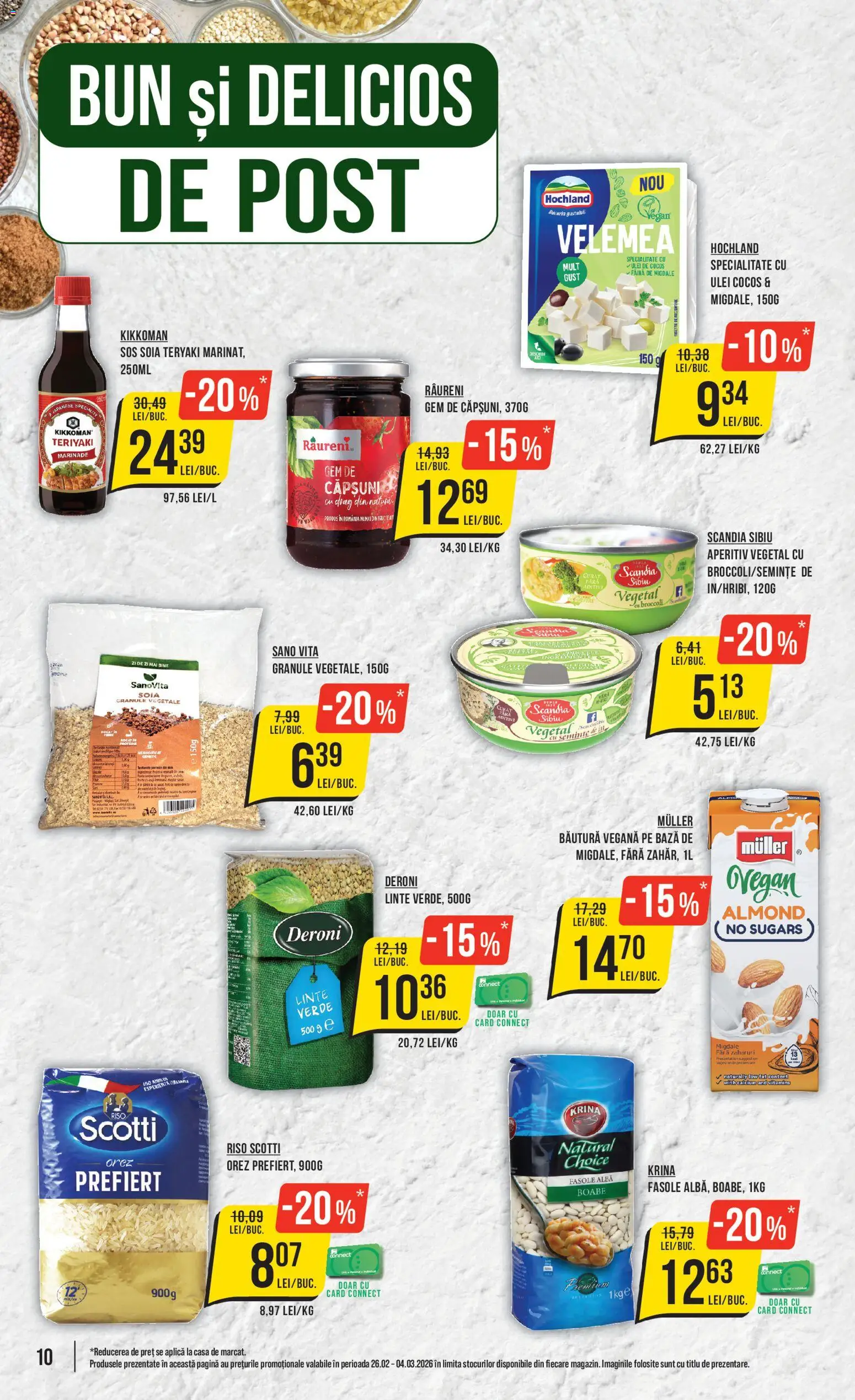 Catalog Mega Image 26 Februarie - 3 Martie 2026 | Pagina 10 | Produse: Gem, Orez, Fasole albă, Fructe
