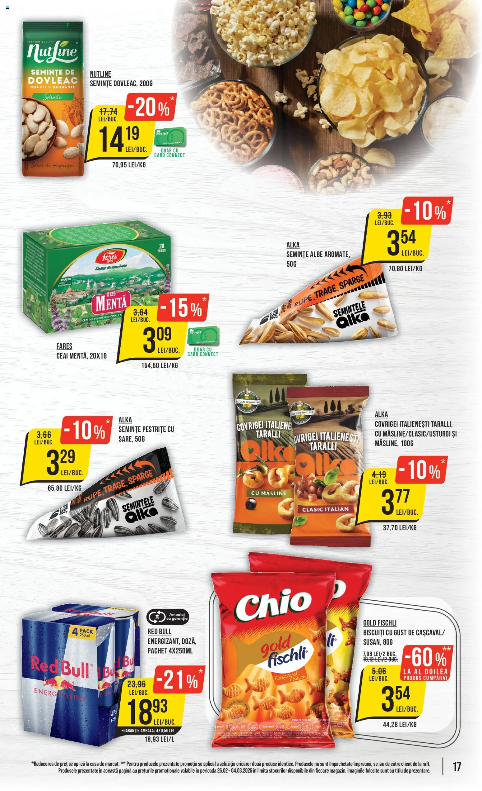 Catalog Mega Image 26 Februarie - 3 Martie 2026 | Pagina 17 | Produse: Dovleac, Midi elbise, Covrigei, Biscuiți