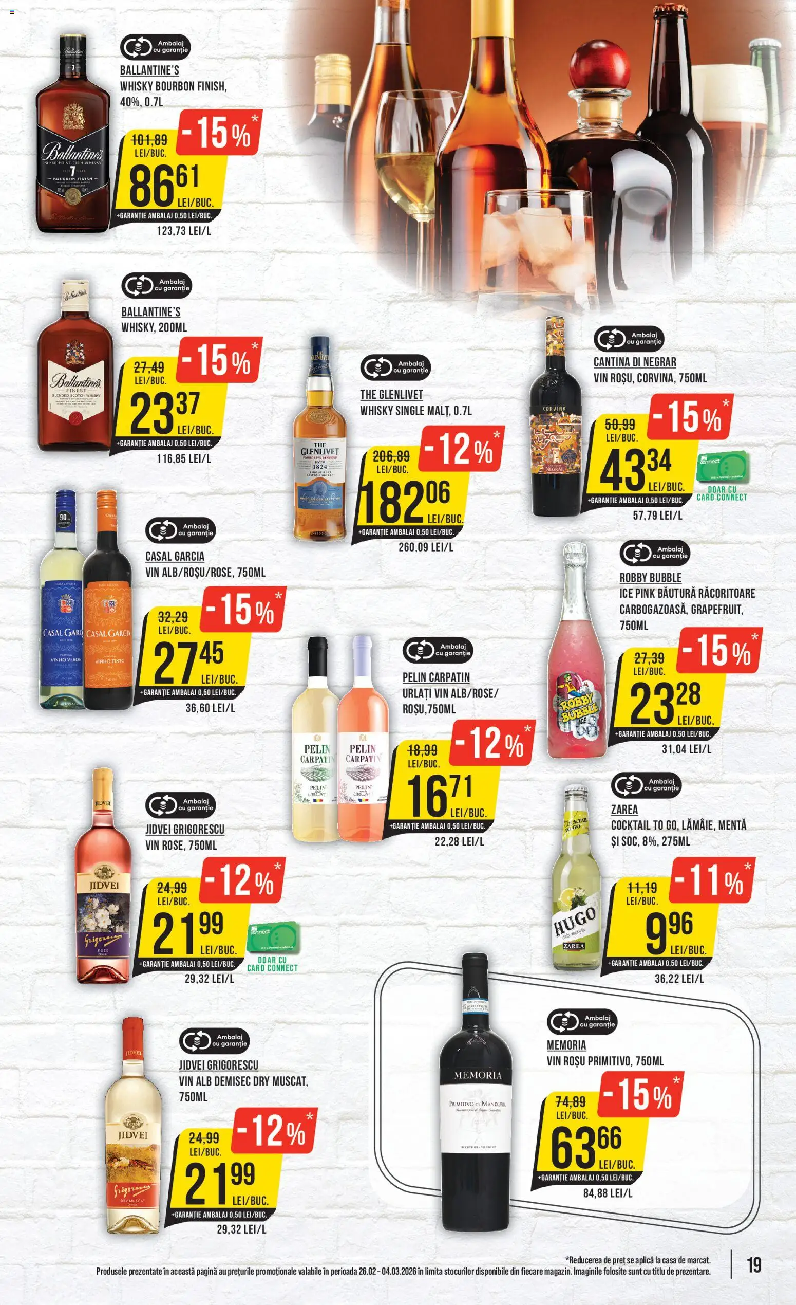Catalog Mega Image 26 Februarie - 3 Martie 2026 | Pagina 19 | Produse: Vin, Cocktail, Bourbon