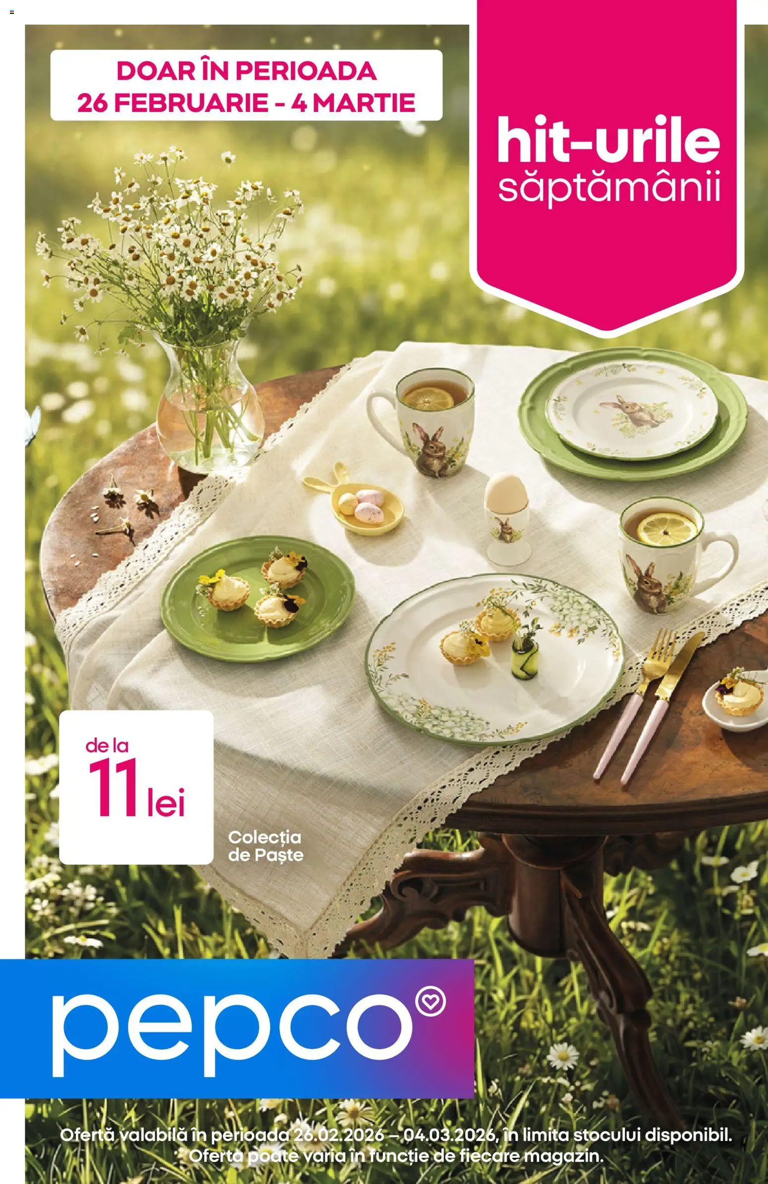 Catalog Pepco 26 Februarie - 3 Martie 2026 | Pagina 1 | Produse: Paste