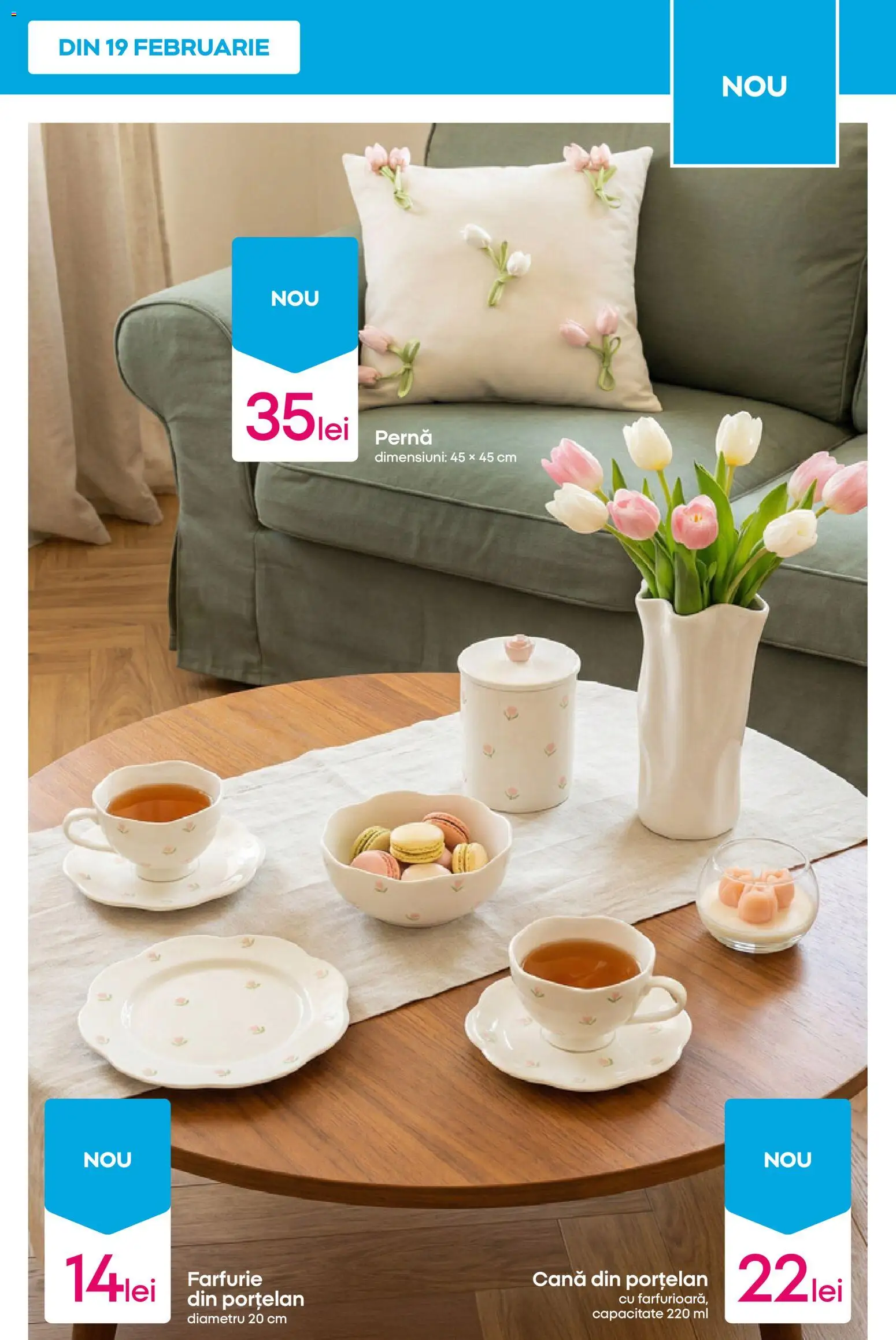 Catalog Pepco 26 Februarie - 3 Martie 2026 | Pagina 13 | Produse: Pernă, Farfurie