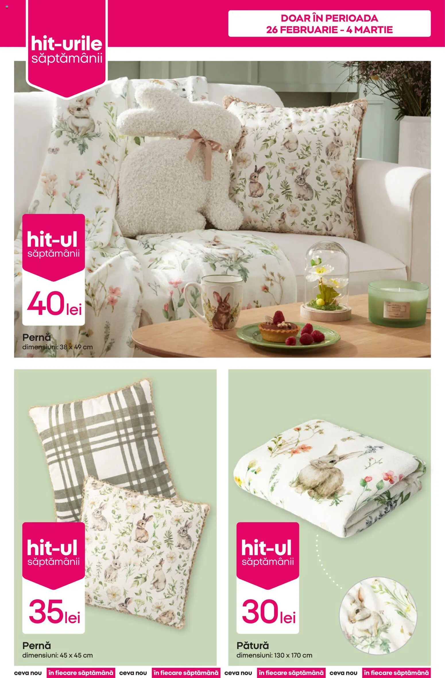 Catalog Pepco 26 Februarie - 3 Martie 2026 | Pagina 4 | Produse: Pernă, Pătură