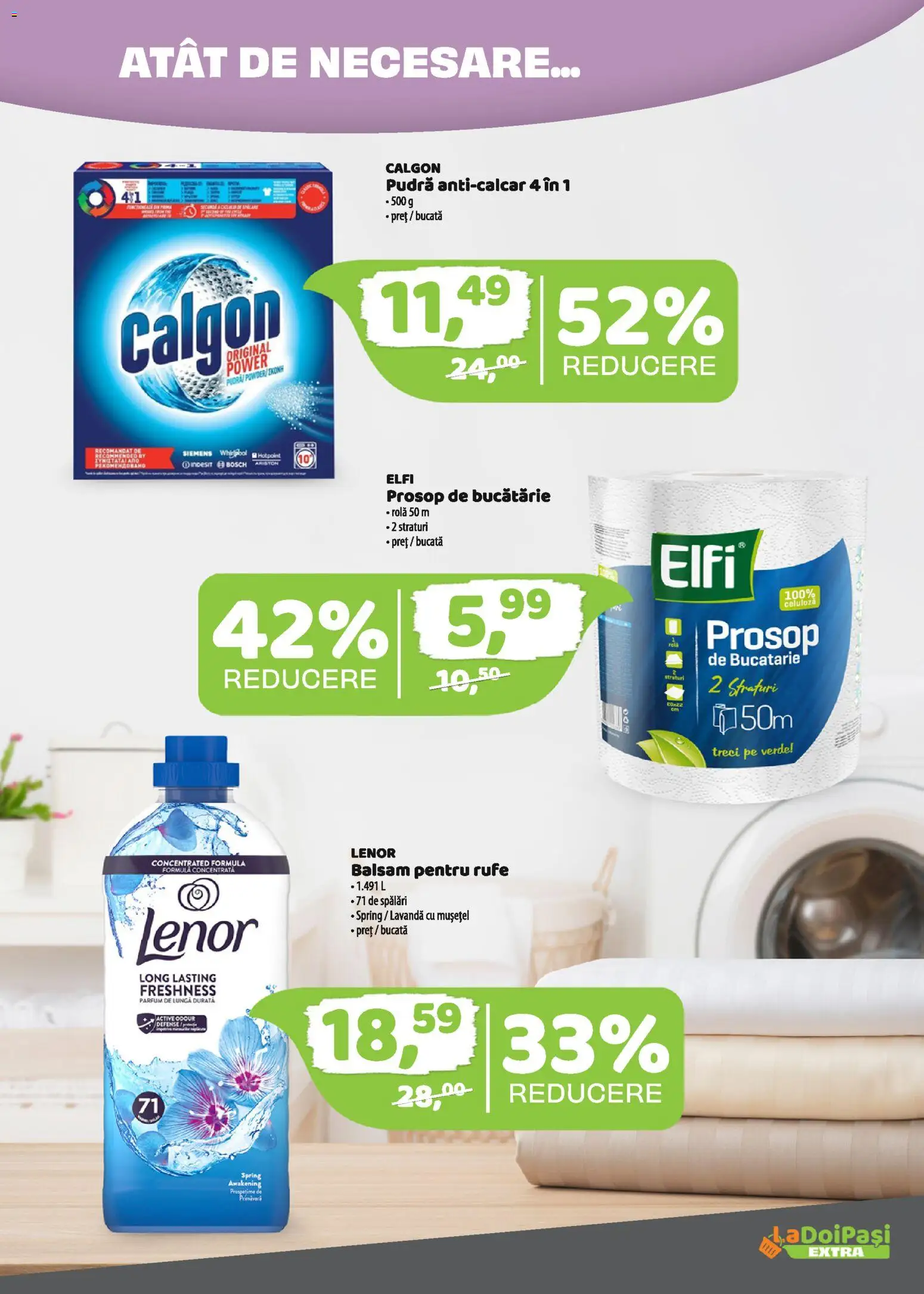 Catalog La Doi Pași 1 - 14 Martie 2026 | Pagina 13 | Produse: Bucătărie, Önlük, Balsam, Yorgan