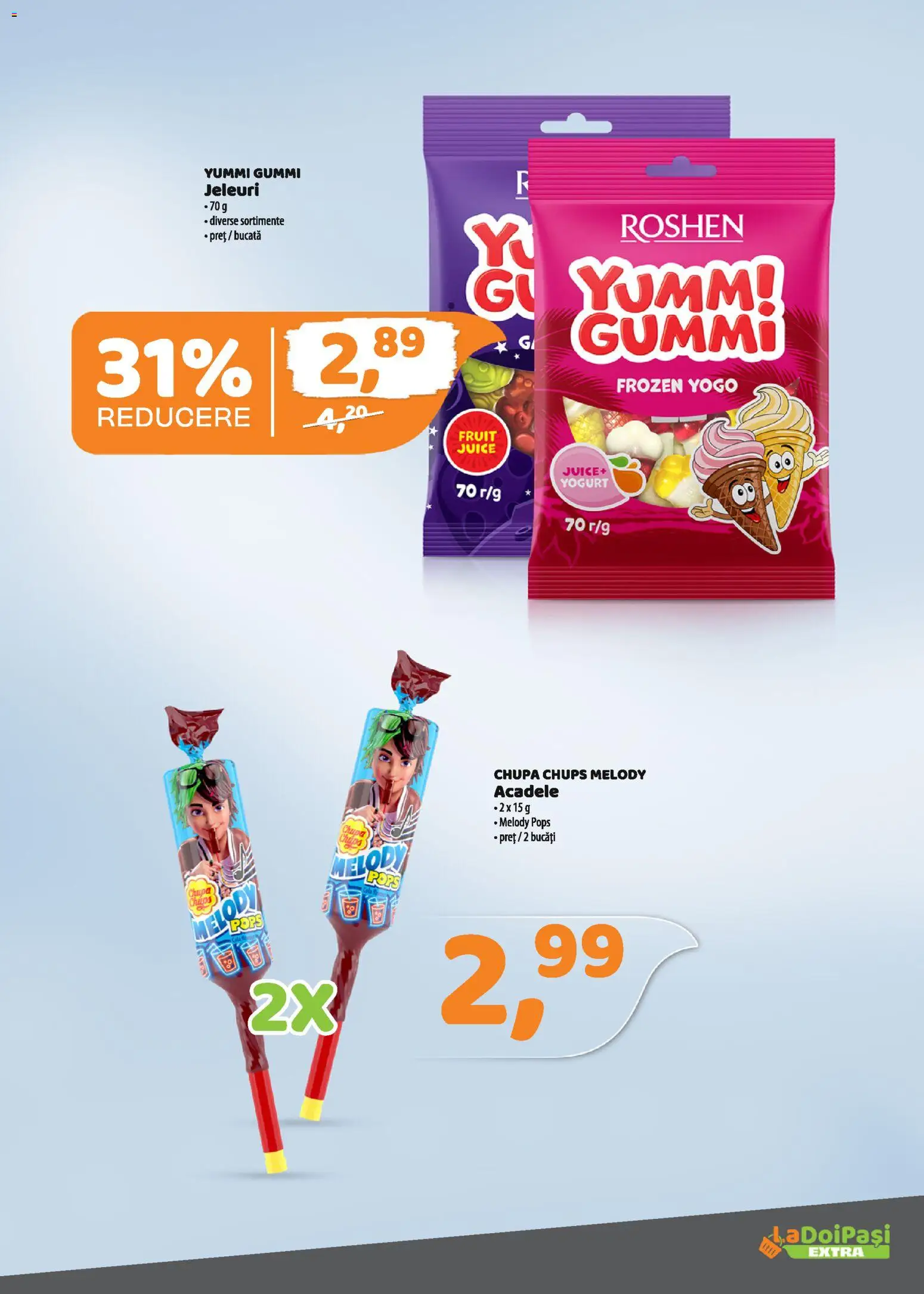 Catalog La Doi Pași 1 - 14 Martie 2026 | Pagina 7 | Produse: Jeleuri, Acadele