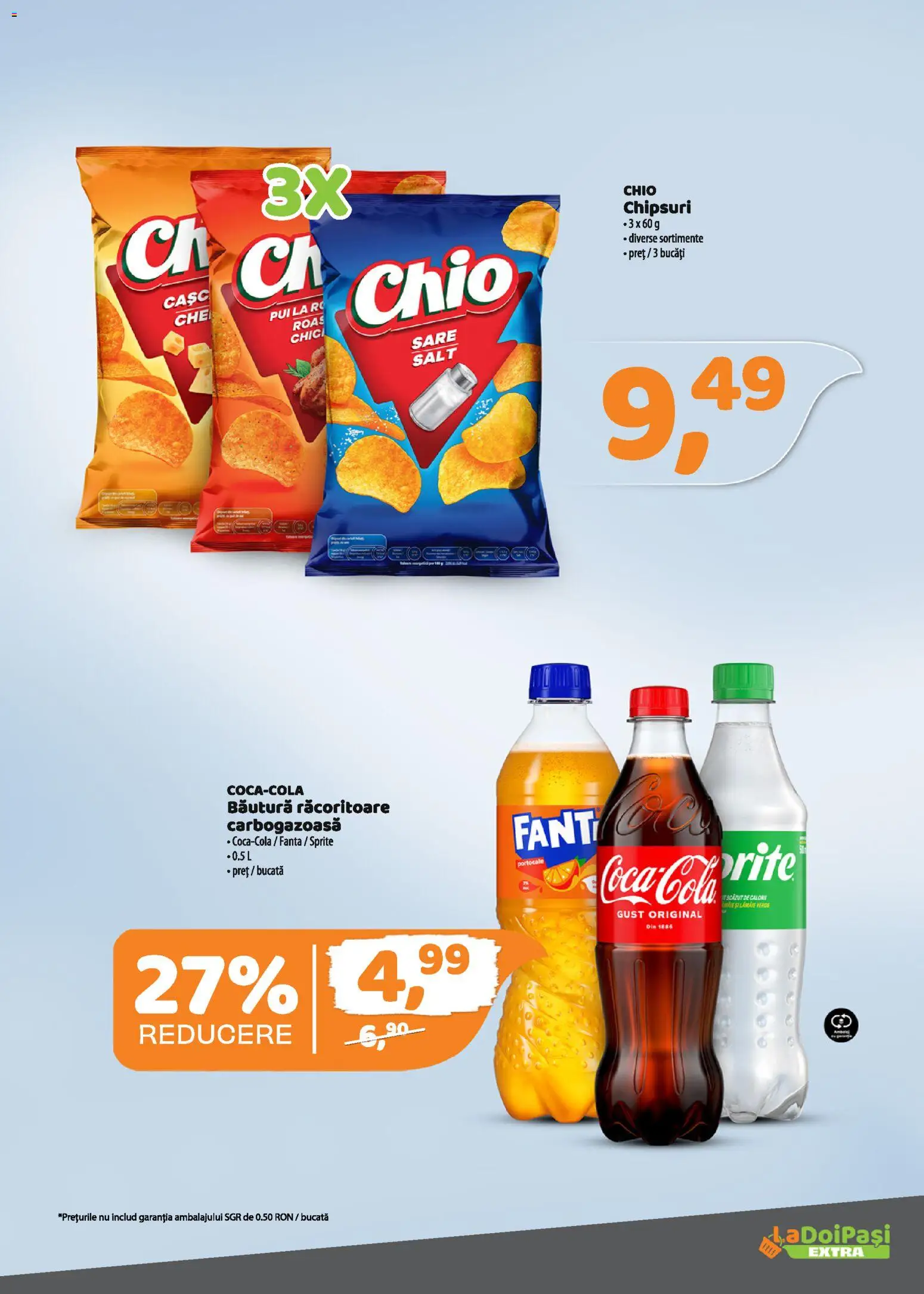 Catalog La Doi Pași 1 - 14 Martie 2026 | Pagina 8 | Produse: Hacıyatmaz Kedi Oyuncağı, Portocale, Chipsuri, Sare