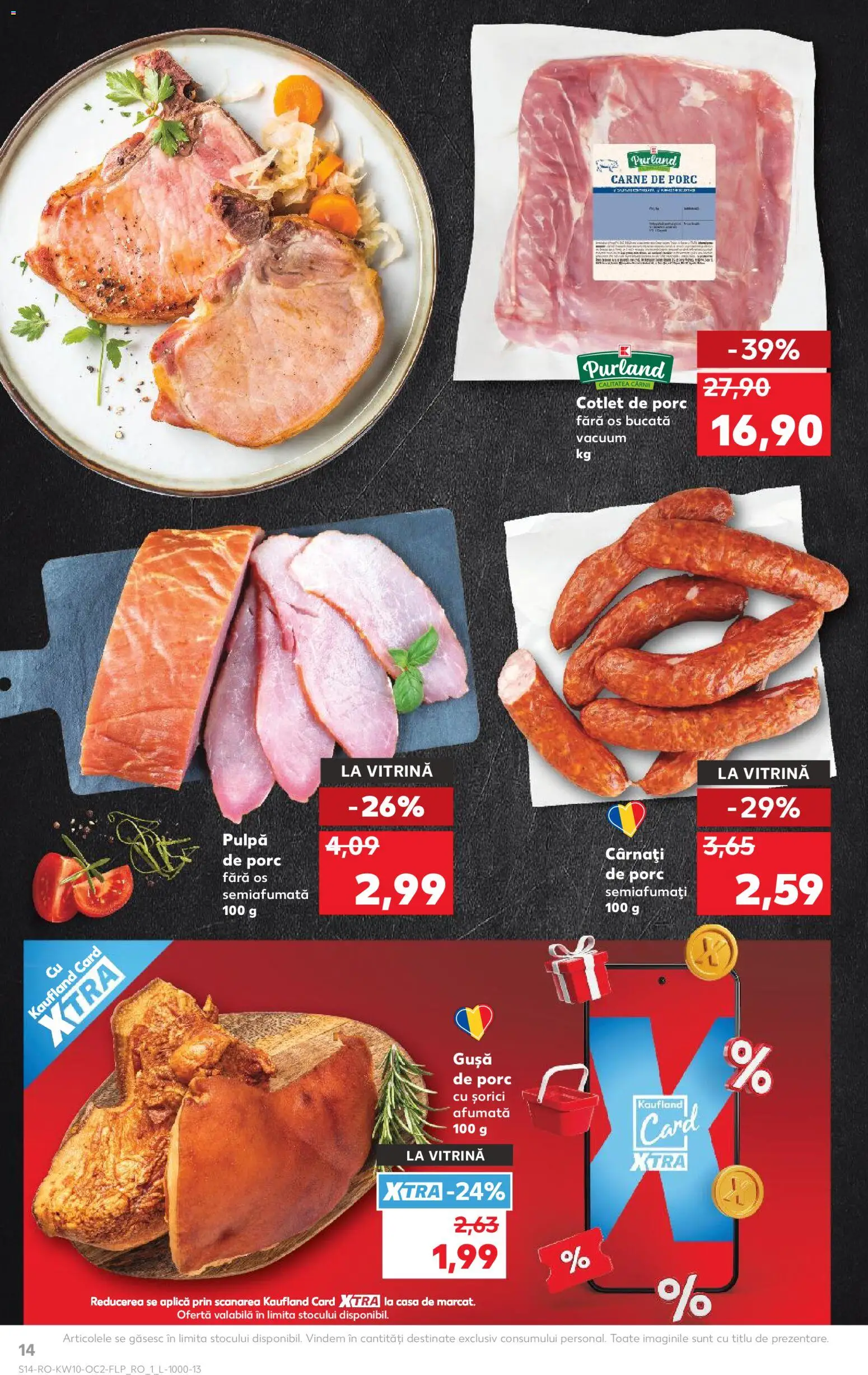 Catalog Kaufland 4 - 9 Martie 2026 | Pagina 14 | Produse: Lait de coco, Vitrină, Carne De Porc, Cârnați