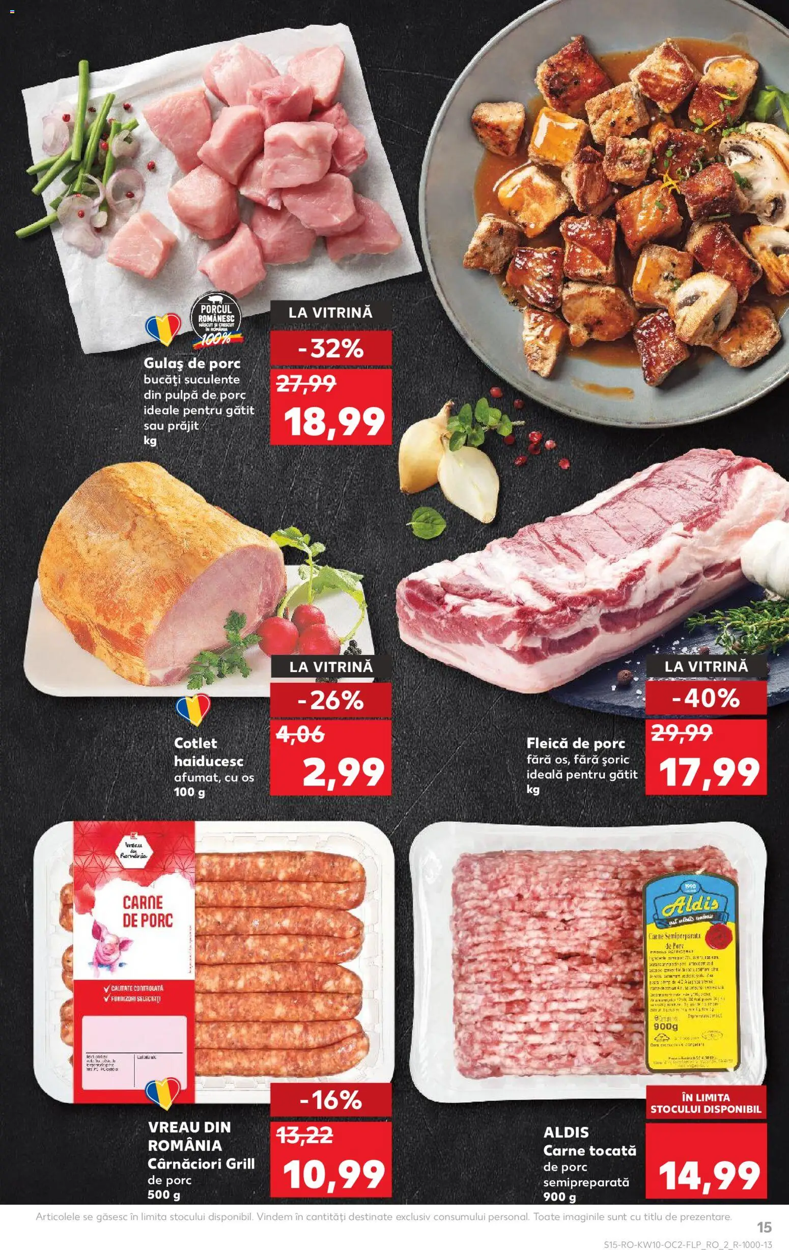 Catalog Kaufland 4 - 9 Martie 2026 | Pagina 15 | Produse: Pară, Lait de coco, Vitrină, Gulaș
