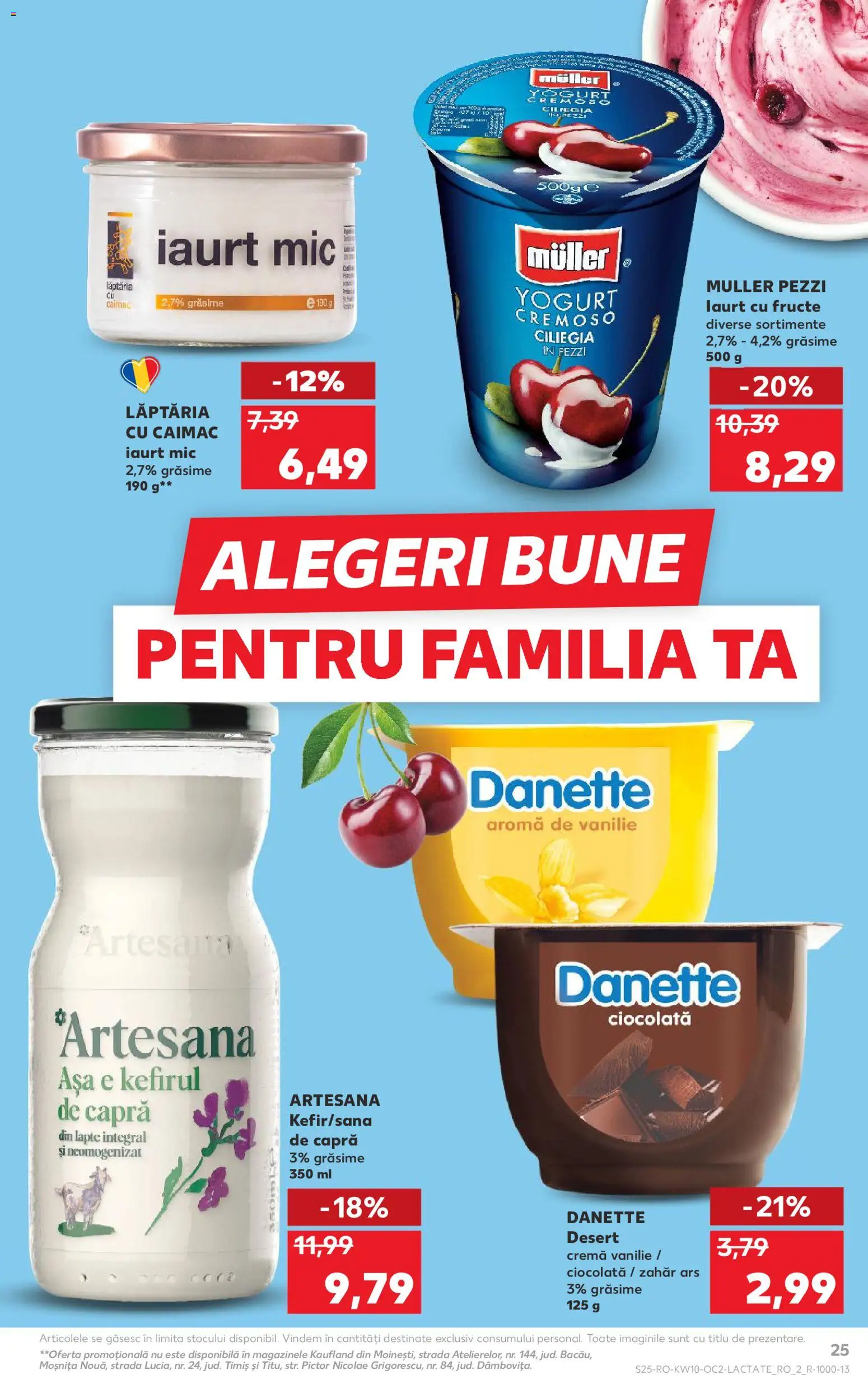 Catalog Kaufland 4 - 9 Martie 2026 | Pagina 25 | Produse: Iaurt, Cremă, Kefir, Fructe