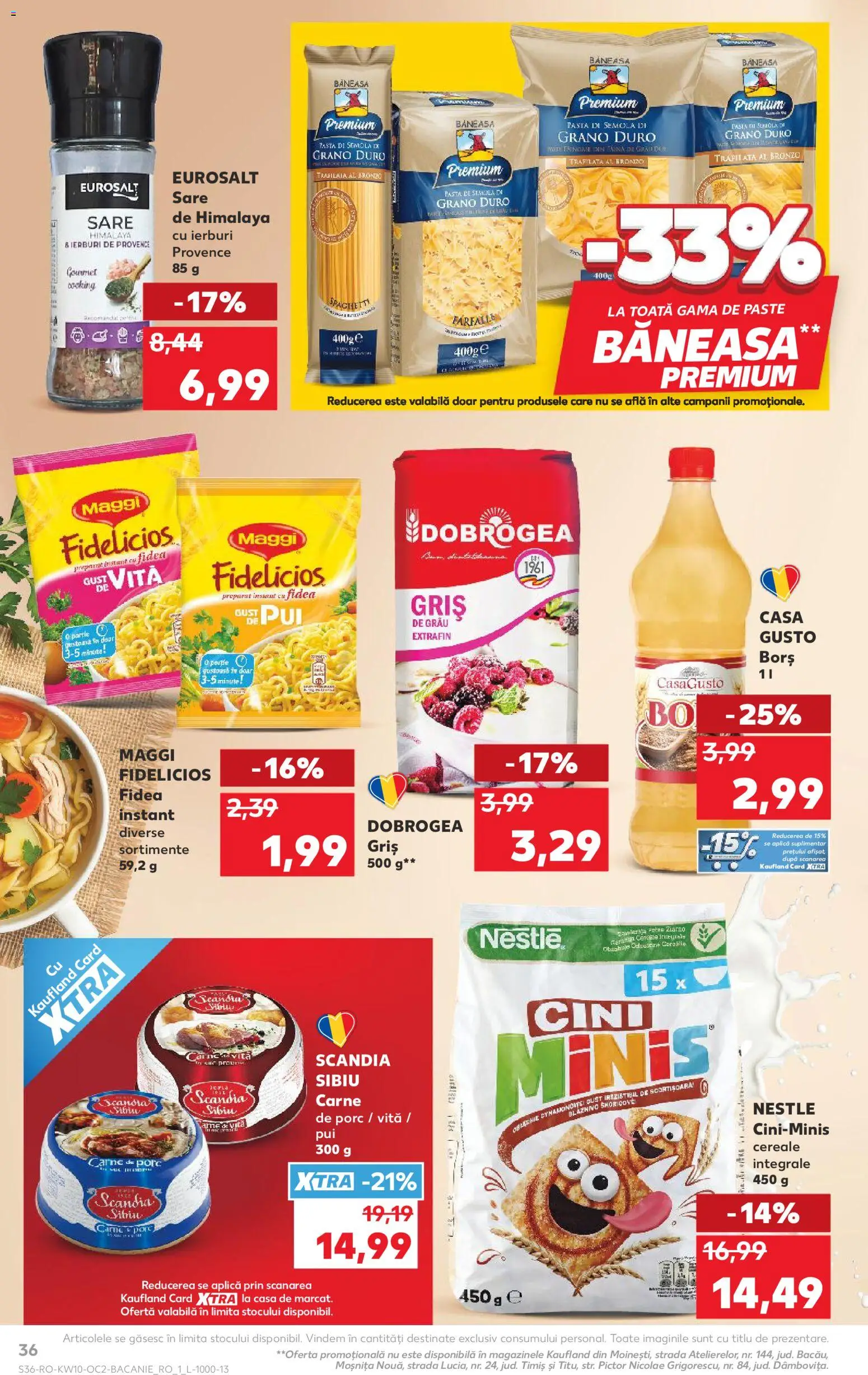 Catalog Kaufland 4 - 9 Martie 2026 | Pagina 36 | Produse: Hacıyatmaz Kedi Oyuncağı, Carne De Porc, Noodles, Paste