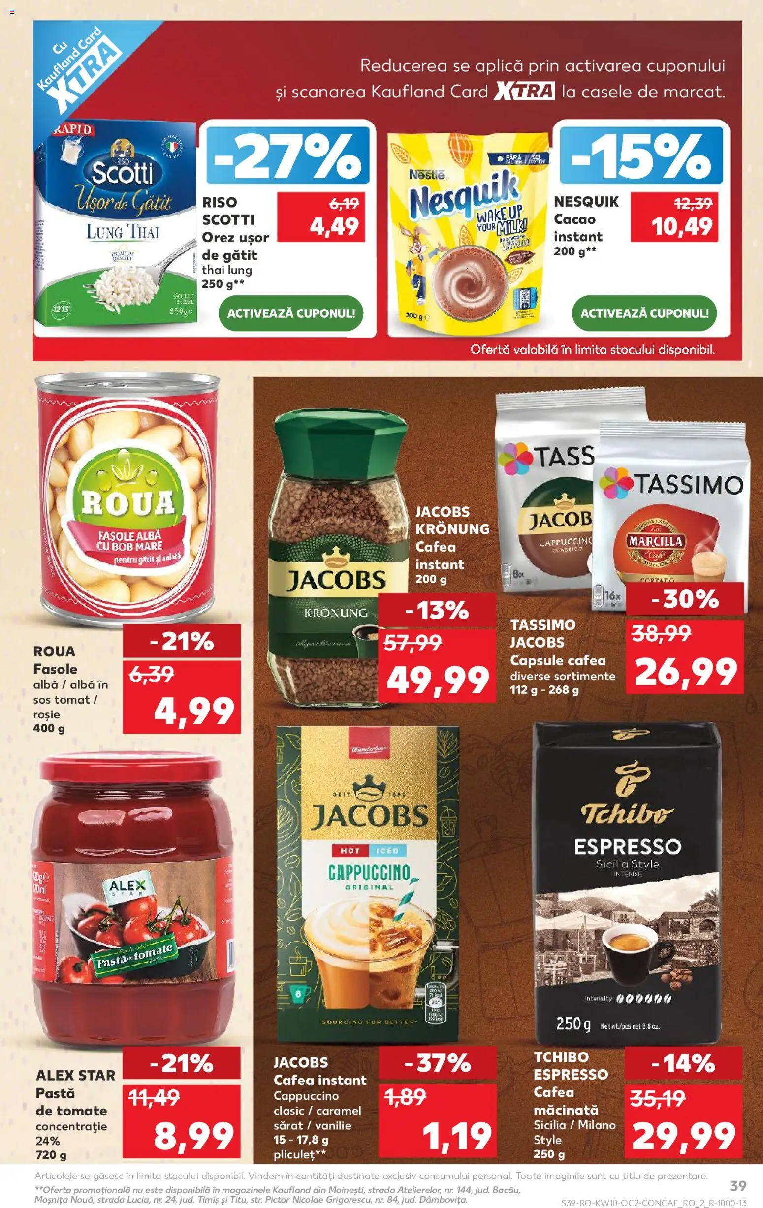 Catalog Kaufland 4 - 9 Martie 2026 | Pagina 39 | Produse: Köpek çiti, Orez, Salată, Sos