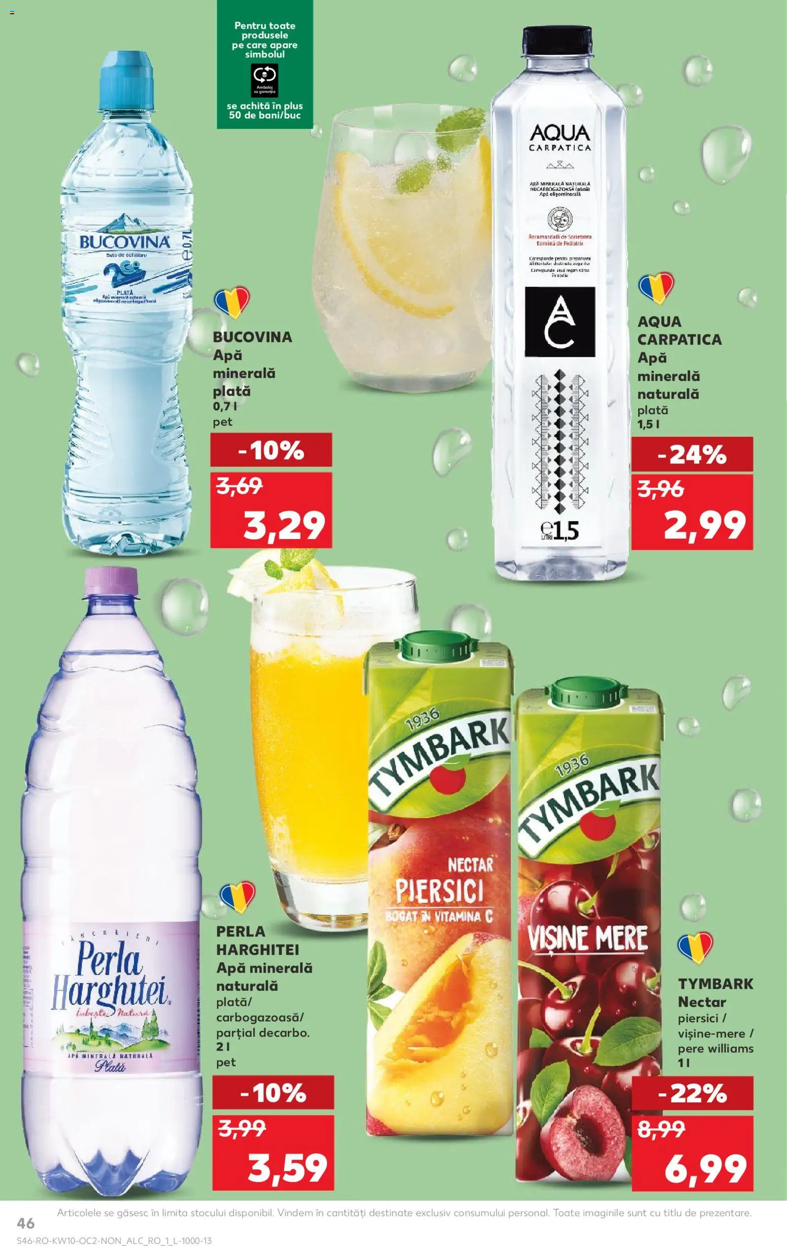 Catalog Kaufland 4 - 9 Martie 2026 | Pagina 46 | Produse: Yazı tahtası kalemi, Mere, Apă