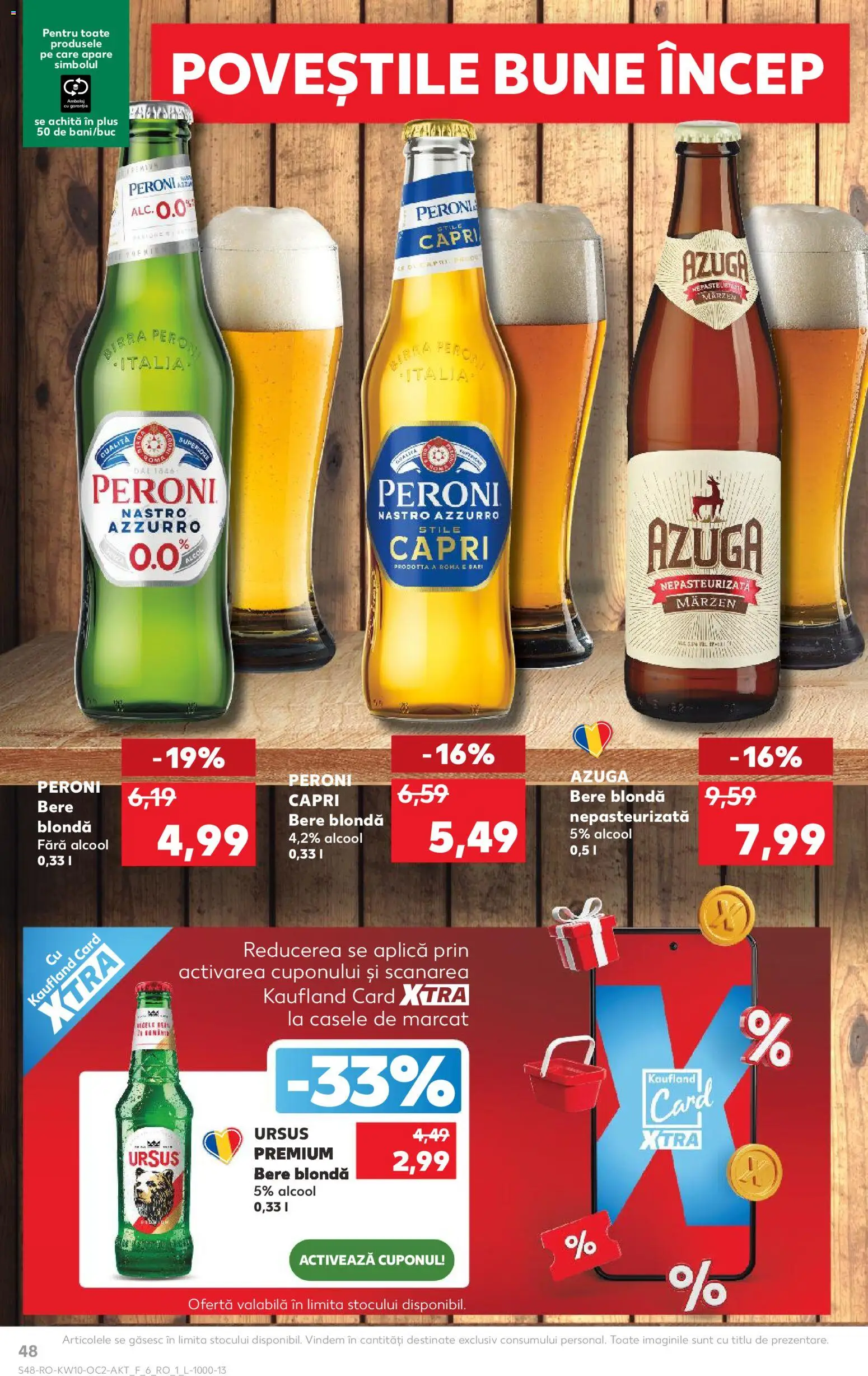 Catalog Kaufland 4 - 9 Martie 2026 | Pagina 48 | Produse: Bere