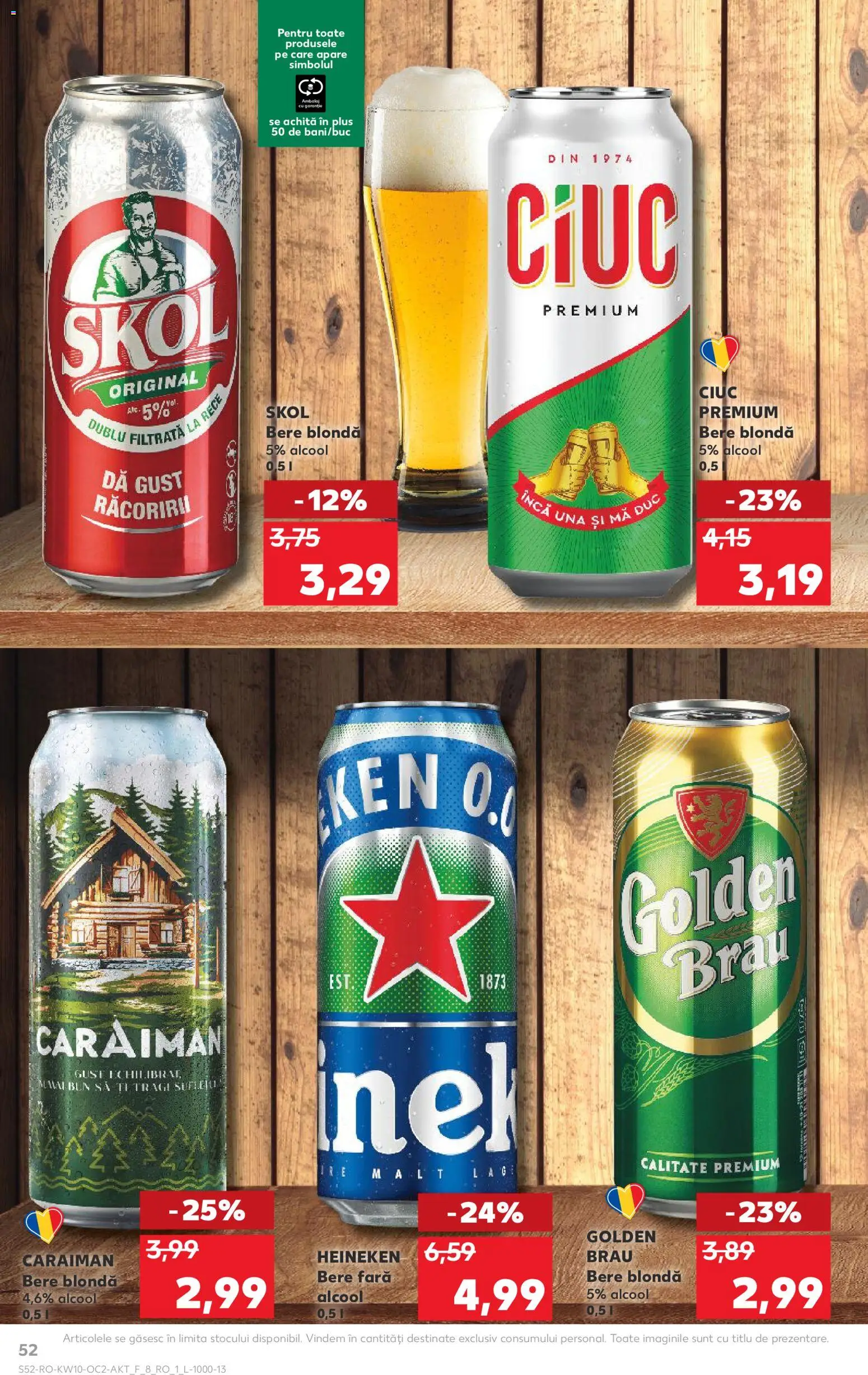 Catalog Kaufland 4 - 9 Martie 2026 | Pagina 52 | Produse: Atıştırmalık, Bere