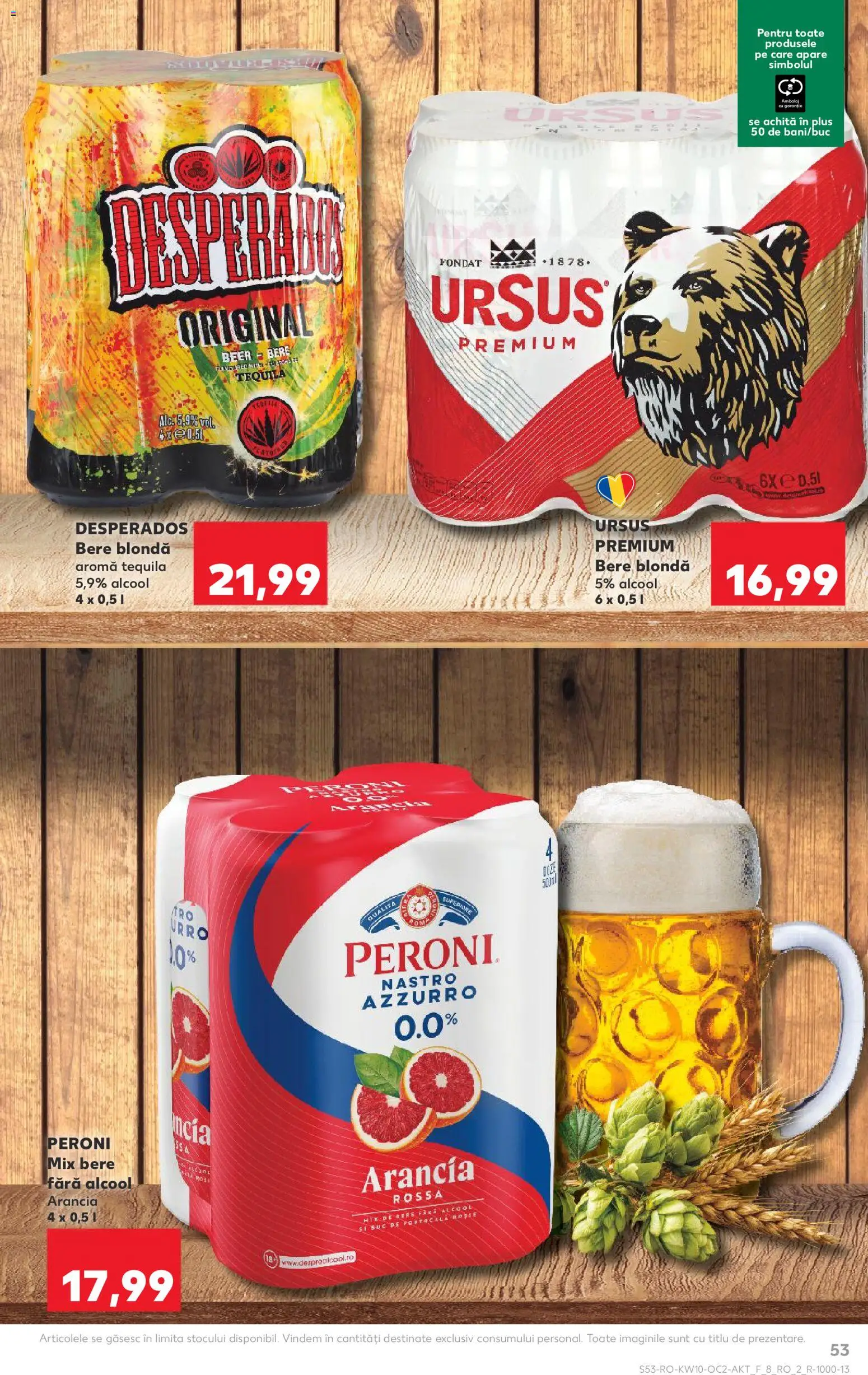 Catalog Kaufland 4 - 9 Martie 2026 | Pagina 53 | Produse: Eğitim çantaları, Suc, Bere
