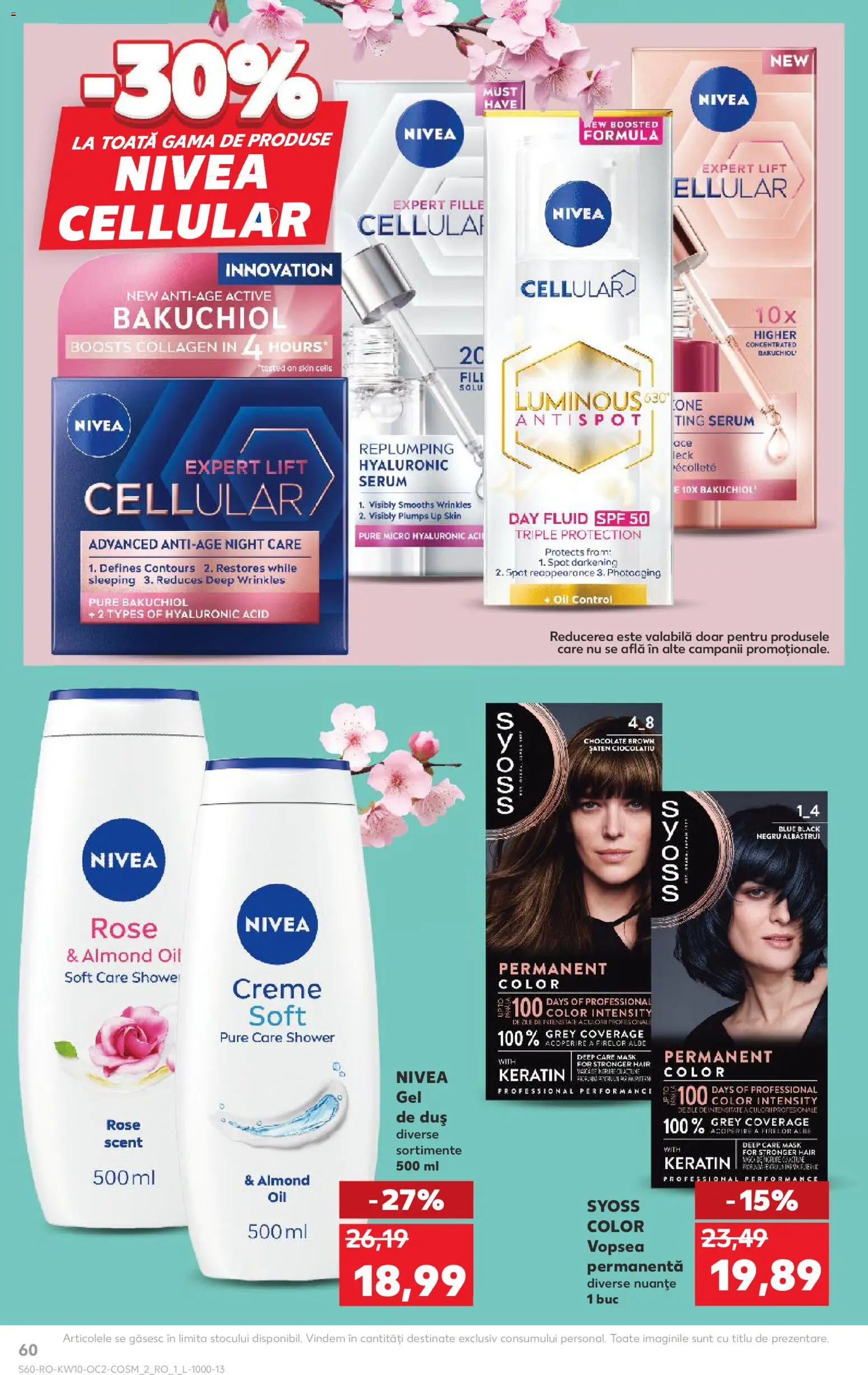 Catalog Kaufland 4 - 9 Martie 2026 | Pagina 60 | Produse: Serum, Vopsea, Duș, Gel de duș