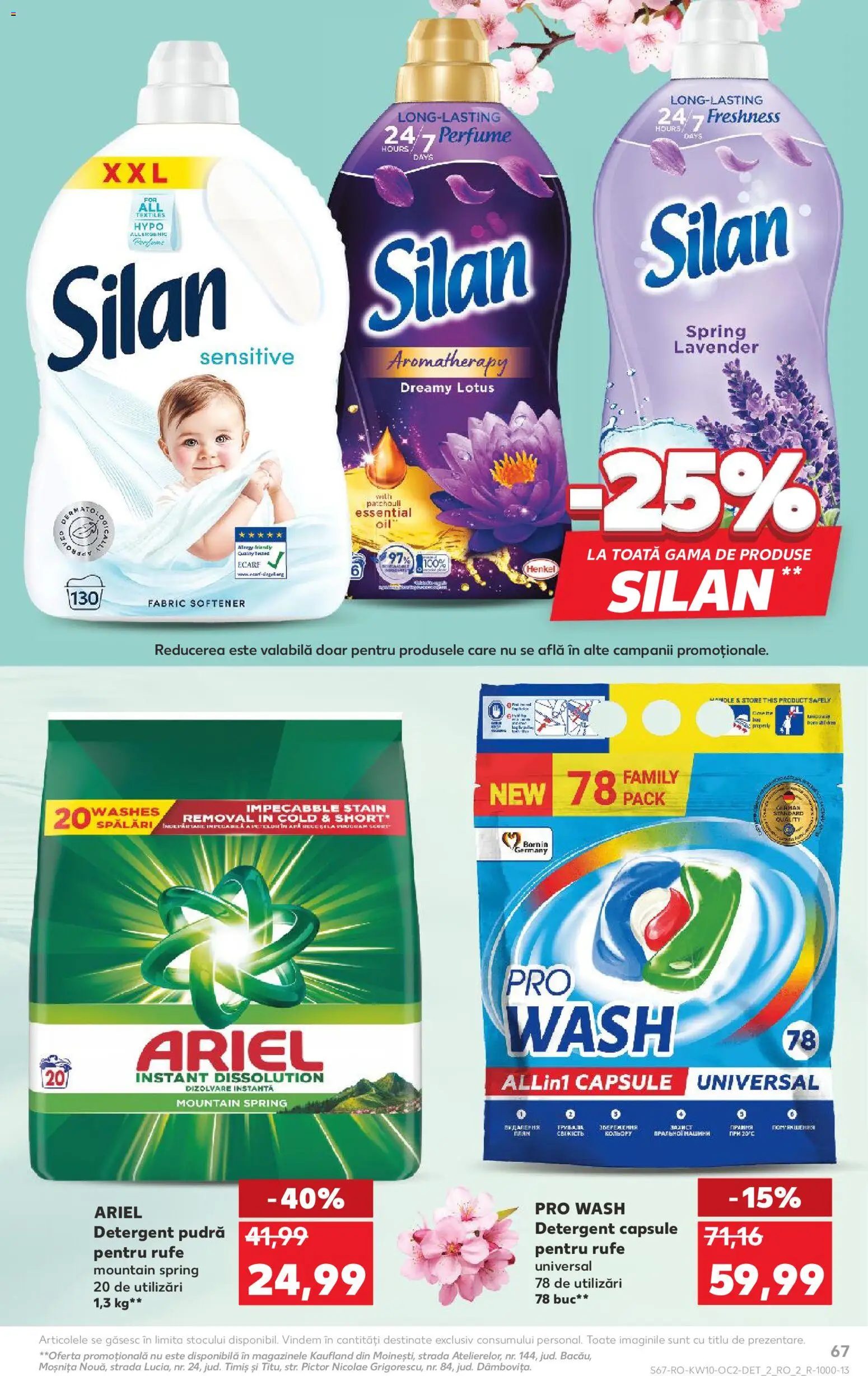 Catalog Kaufland 4 - 9 Martie 2026 | Pagina 67 | Produse: Pudră, Detergent