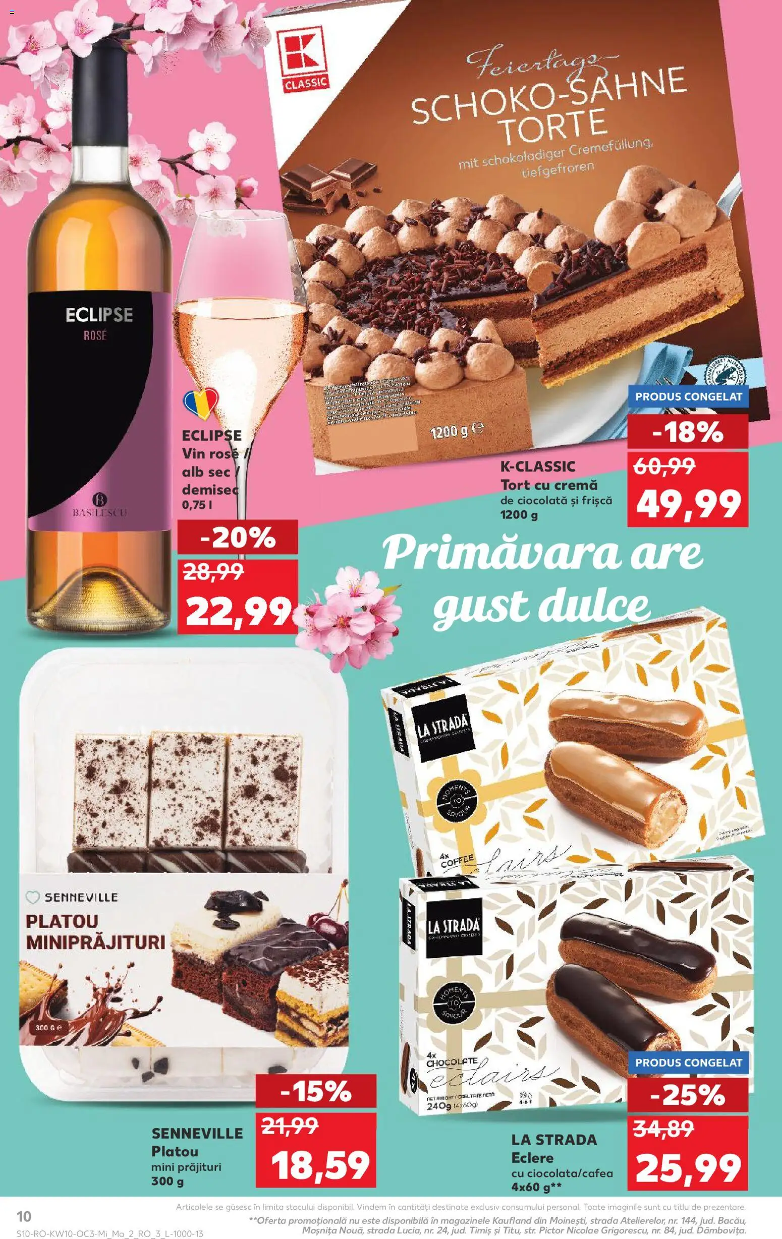 Catalog Kaufland 4 - 9 Martie 2026 | Pagina 10 | Produse: Tort, Cremă, Vin, Frișcă