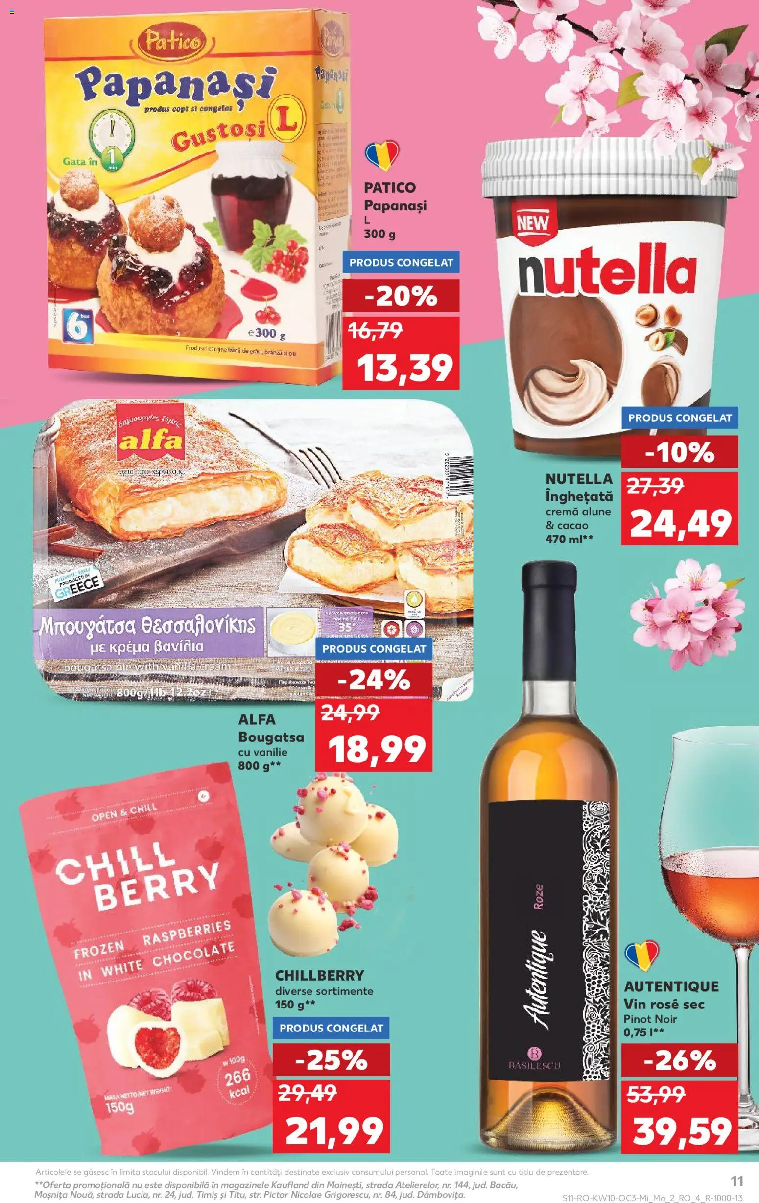 Catalog Kaufland 4 - 9 Martie 2026 | Pagina 11 | Produse: Masă, Alune, Cacao, Înghețată