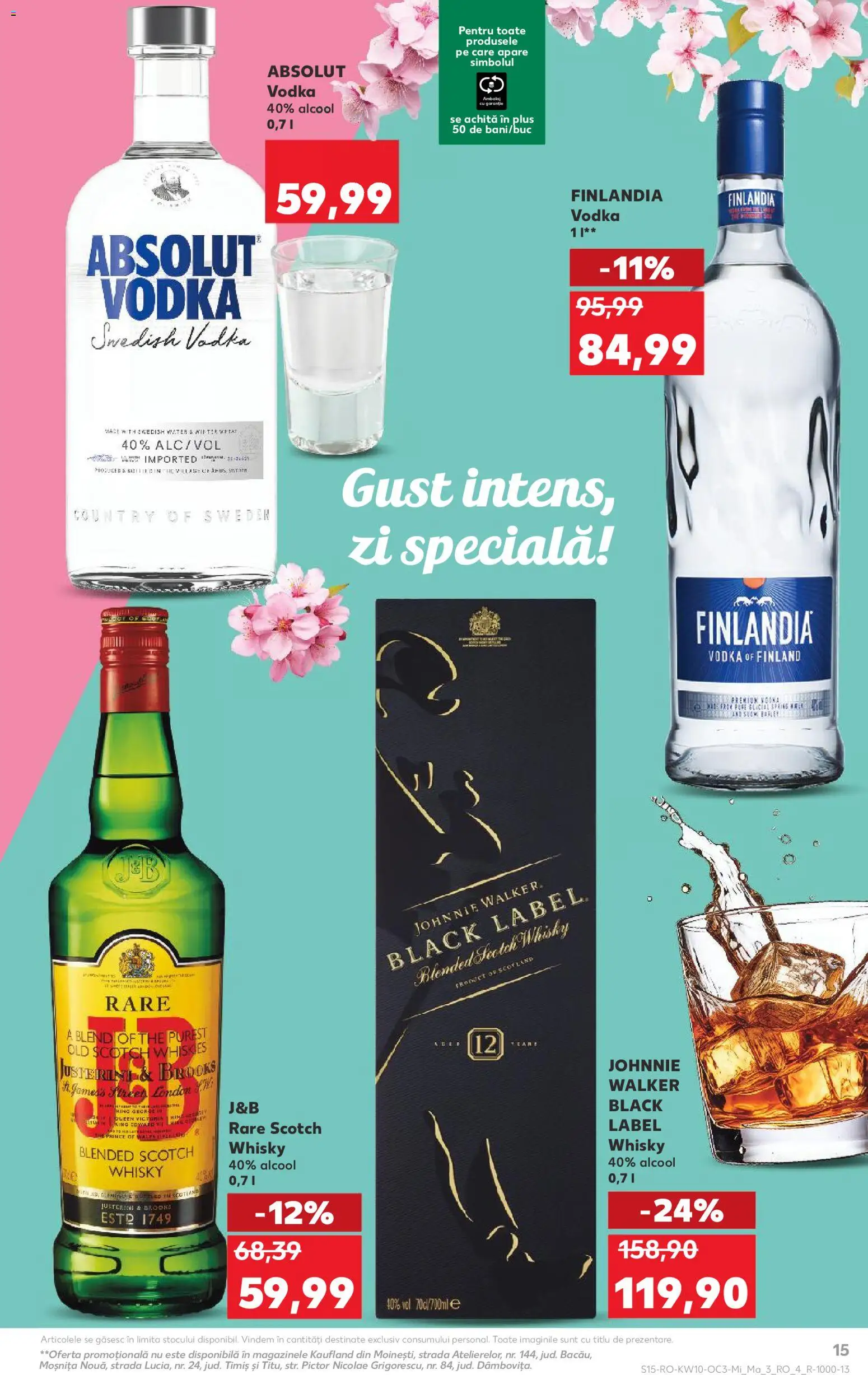 Catalog Kaufland 4 - 9 Martie 2026 | Pagina 15 | Produse: Vodka
