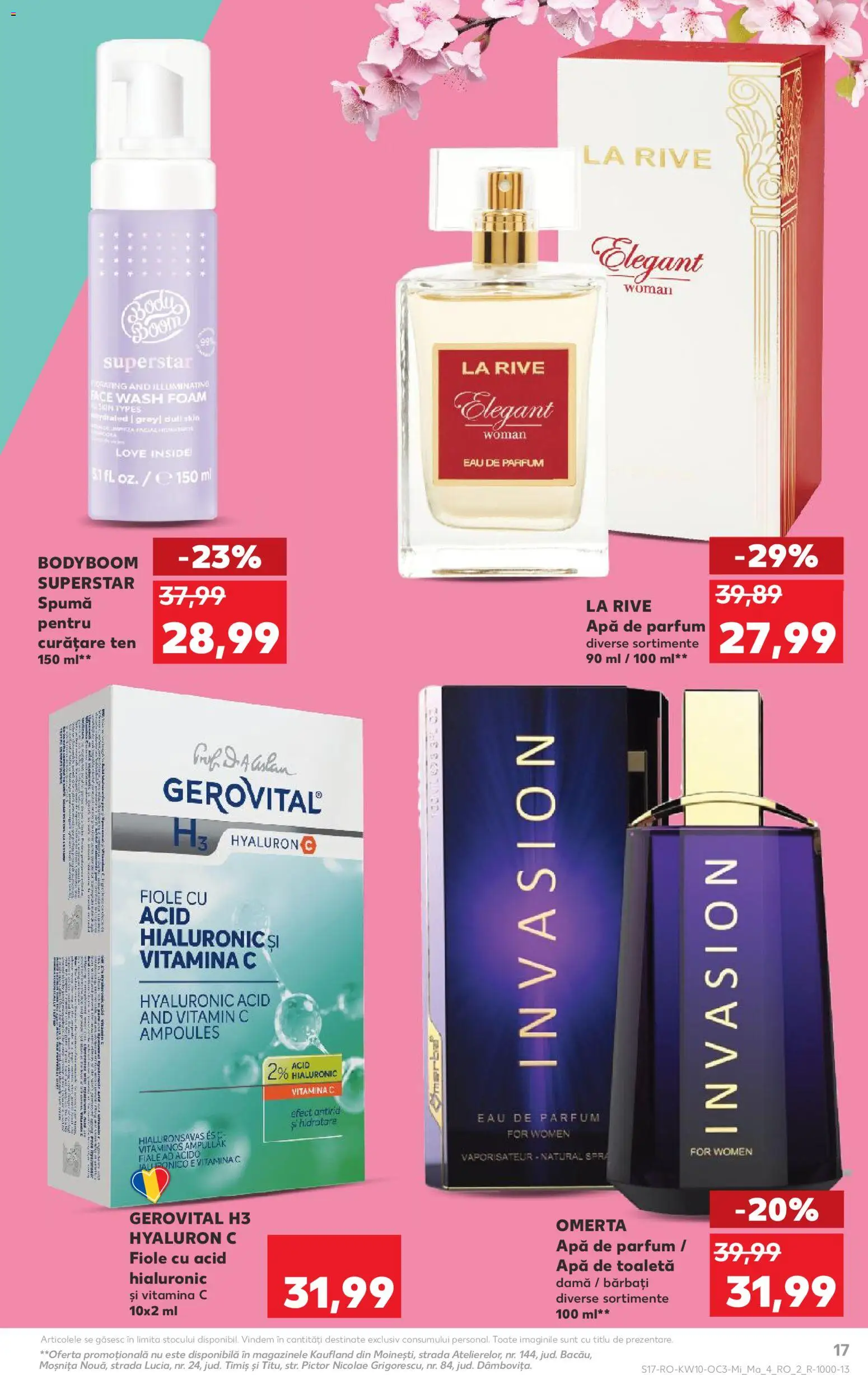 Catalog Kaufland 4 - 9 Martie 2026 | Pagina 17 | Produse: Toaletă, Parfum, Apă de toaletă, Apă