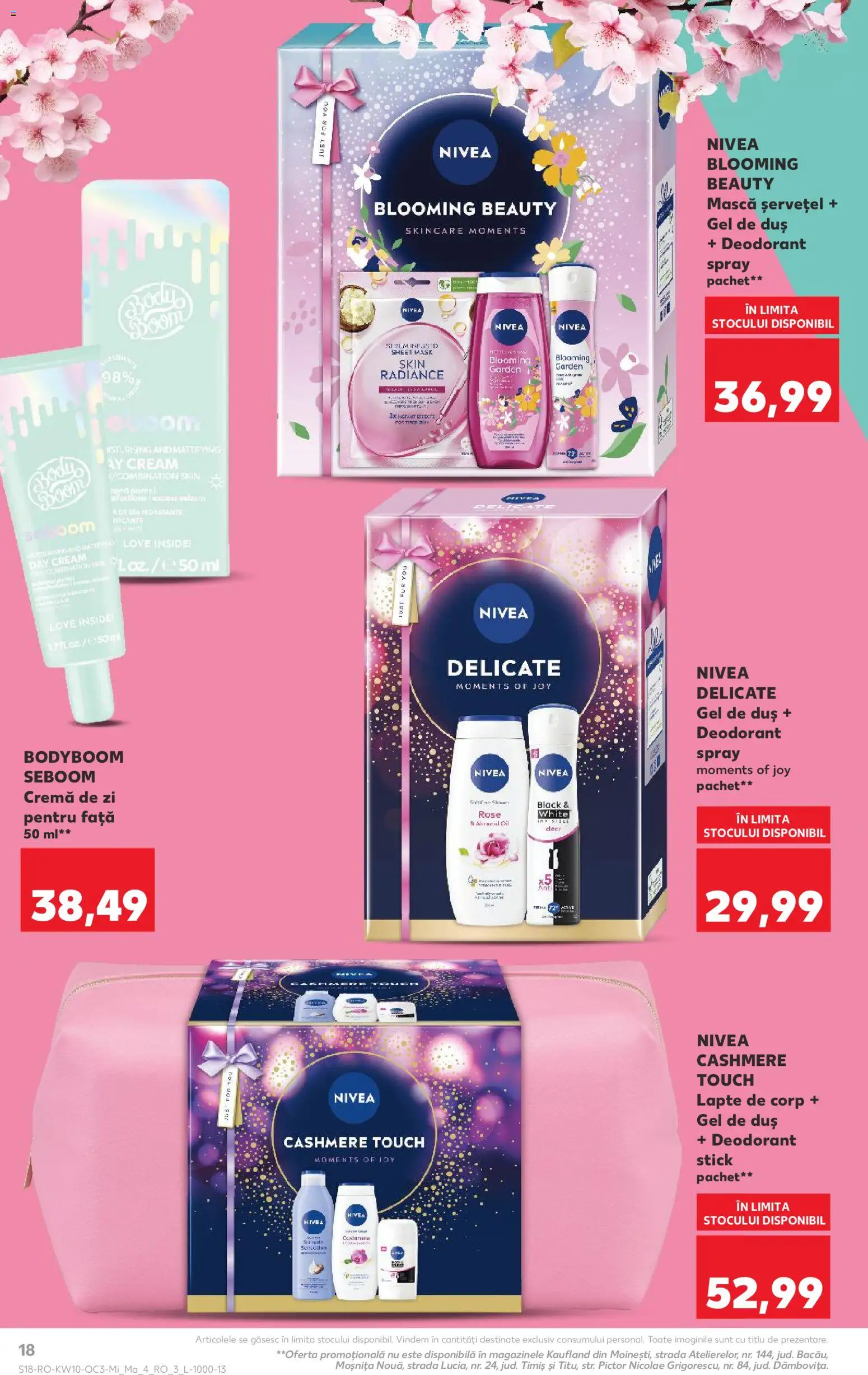 Catalog Kaufland 4 - 9 Martie 2026 | Pagina 18 | Produse: Cremă de zi, Lapte, Lapte de corp, Deodorant