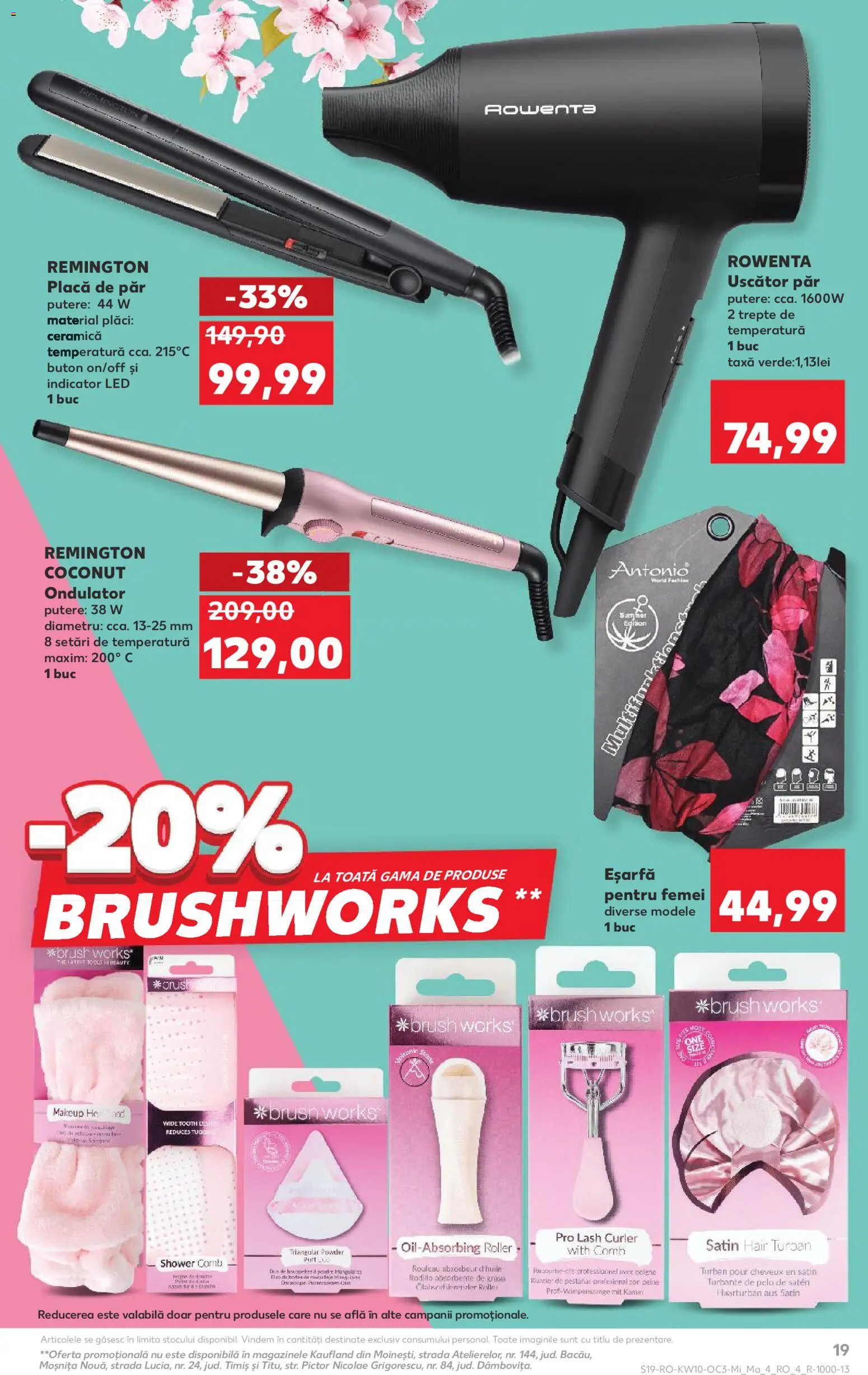 Catalog Kaufland 4 - 9 Martie 2026 | Pagina 19 | Produse: Eșarfă, Uscător, Ondulator, Babak