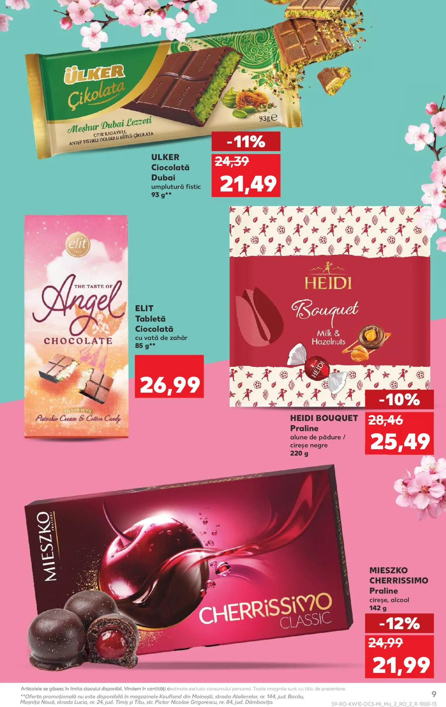 Catalog Kaufland 4 - 9 Martie 2026 | Pagina 9 | Produse: Tabletă, Praline, Ciocolată, Zahăr