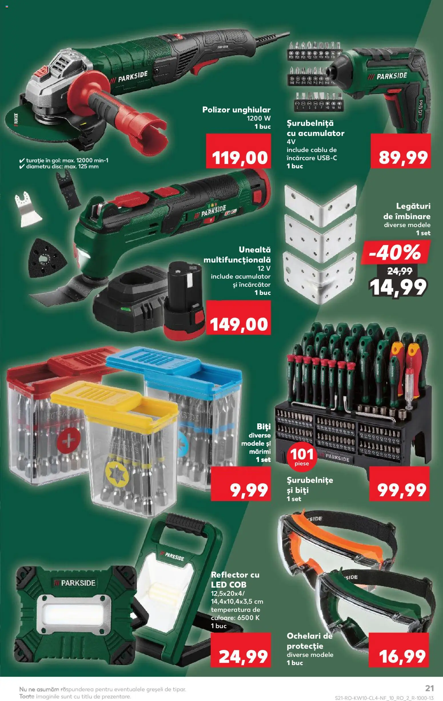 Catalog Kaufland 4 - 9 Martie 2026 | Pagina 21 | Produse: Ochelari, Cablu, Disc, Polizor