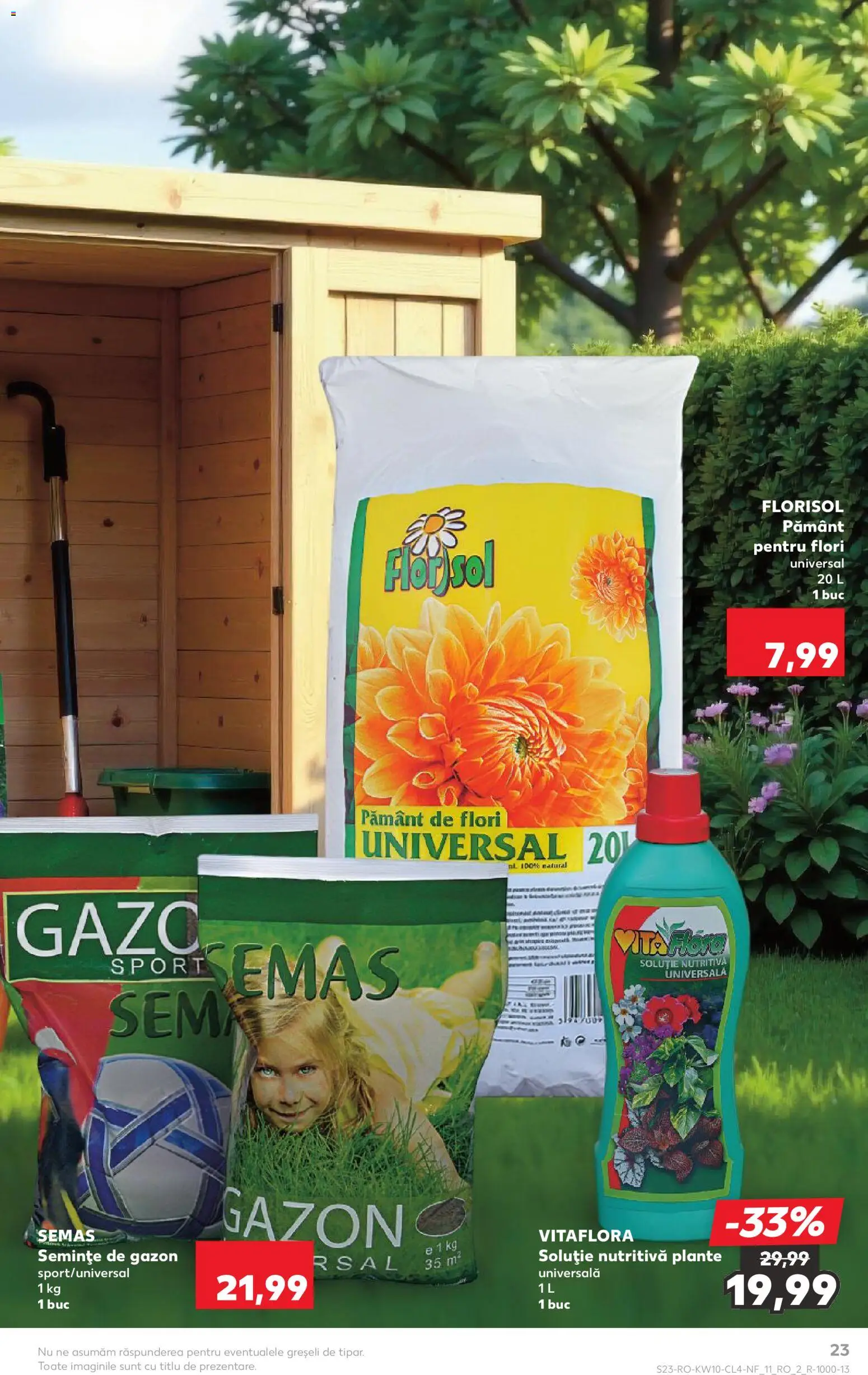 Catalog Kaufland 4 - 9 Martie 2026 | Pagina 23 | Produse: Pământ pentru flori, Semințe