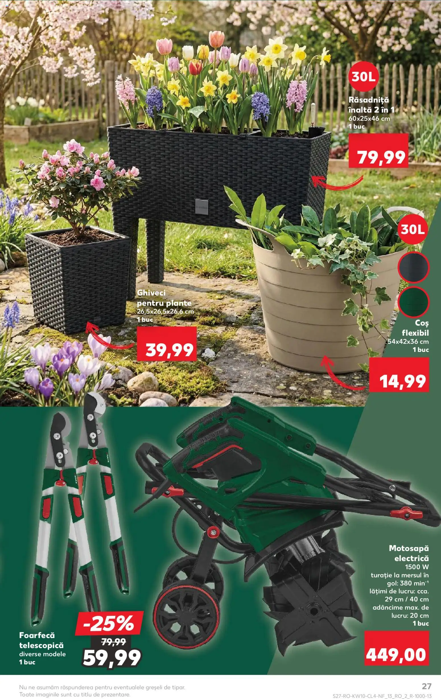 Catalog Kaufland 4 - 9 Martie 2026 | Pagina 27 | Produse: Coș, Ghiveci