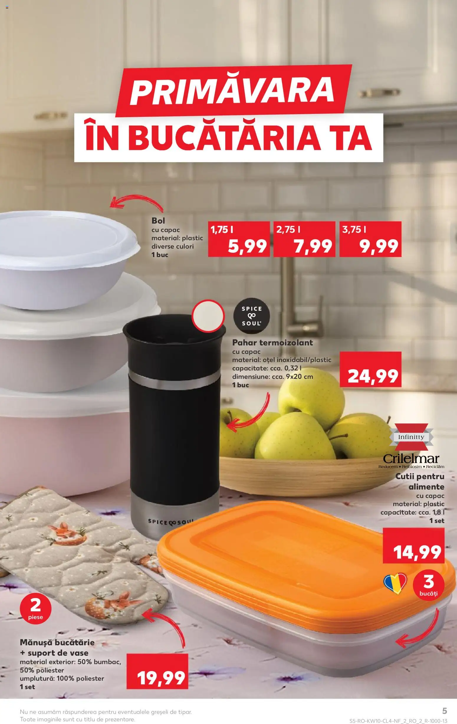 Catalog Kaufland 4 - 9 Martie 2026 | Pagina 5 | Produse: Bol, Bucătărie