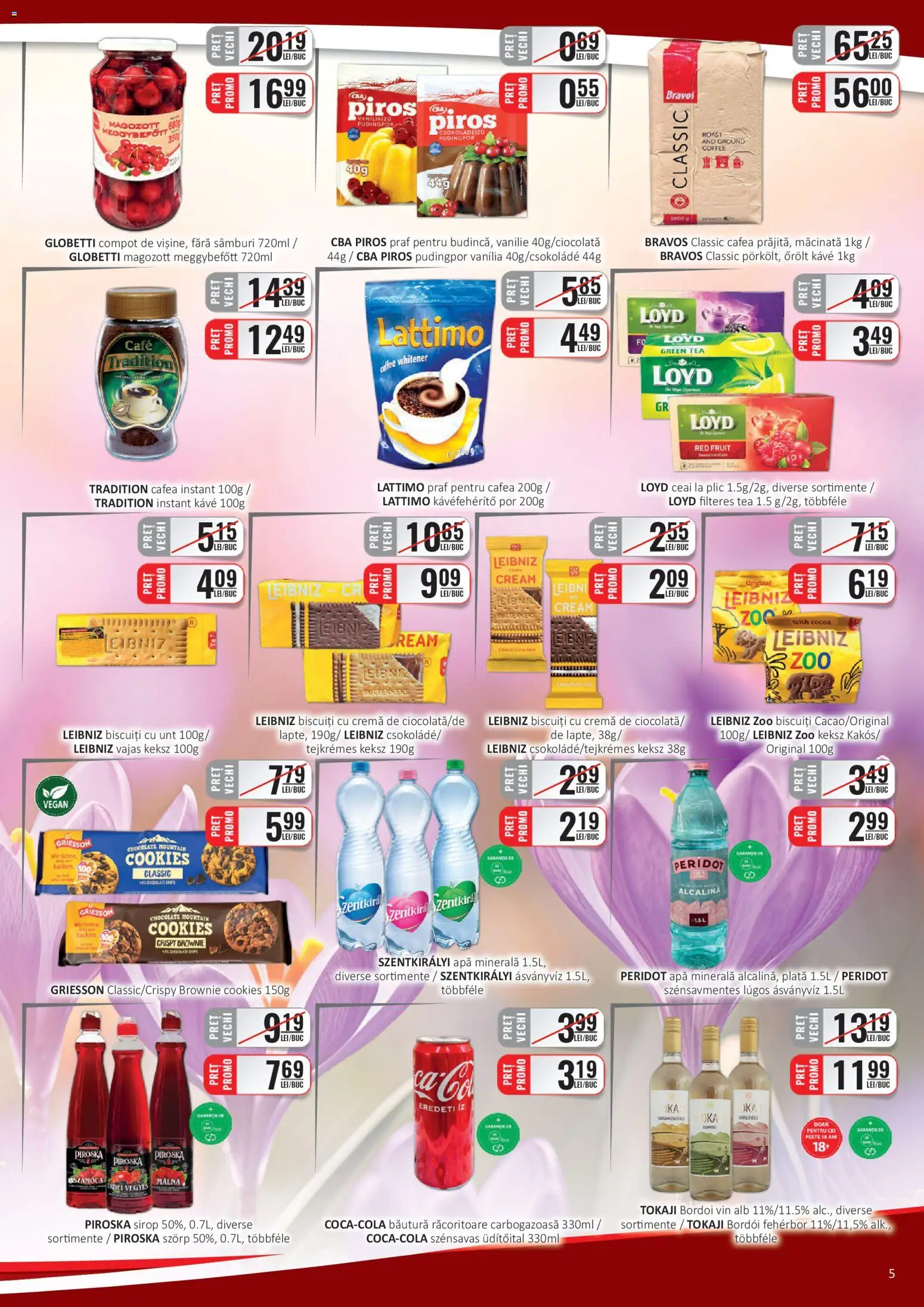 Catalog CBA 1 - 14 Martie 2026 | Pagina 5 | Produse: Unt, Pește, Sirop, Biscuiți