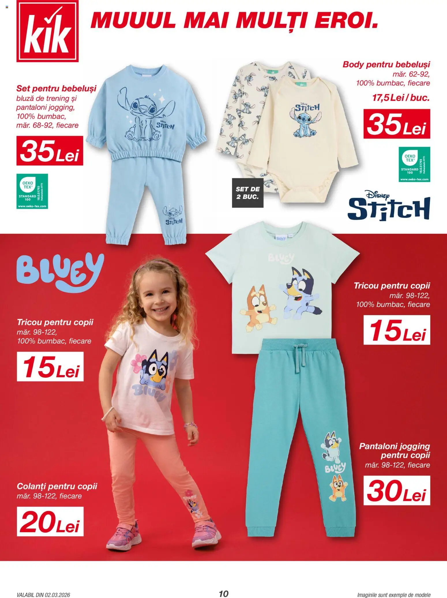 Catalog Kik 2 Martie - 4 Aprilie 2026 | Pagina 10 | Produse: Body, Tricou, Bluză, Colanți