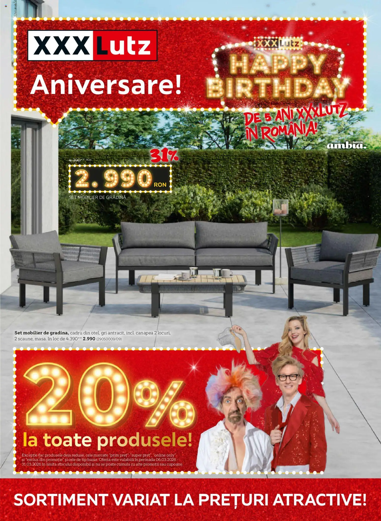 Catalog XXXLutz 2 - 30 Martie 2026 | Pagina 1 | Produse: Canapea