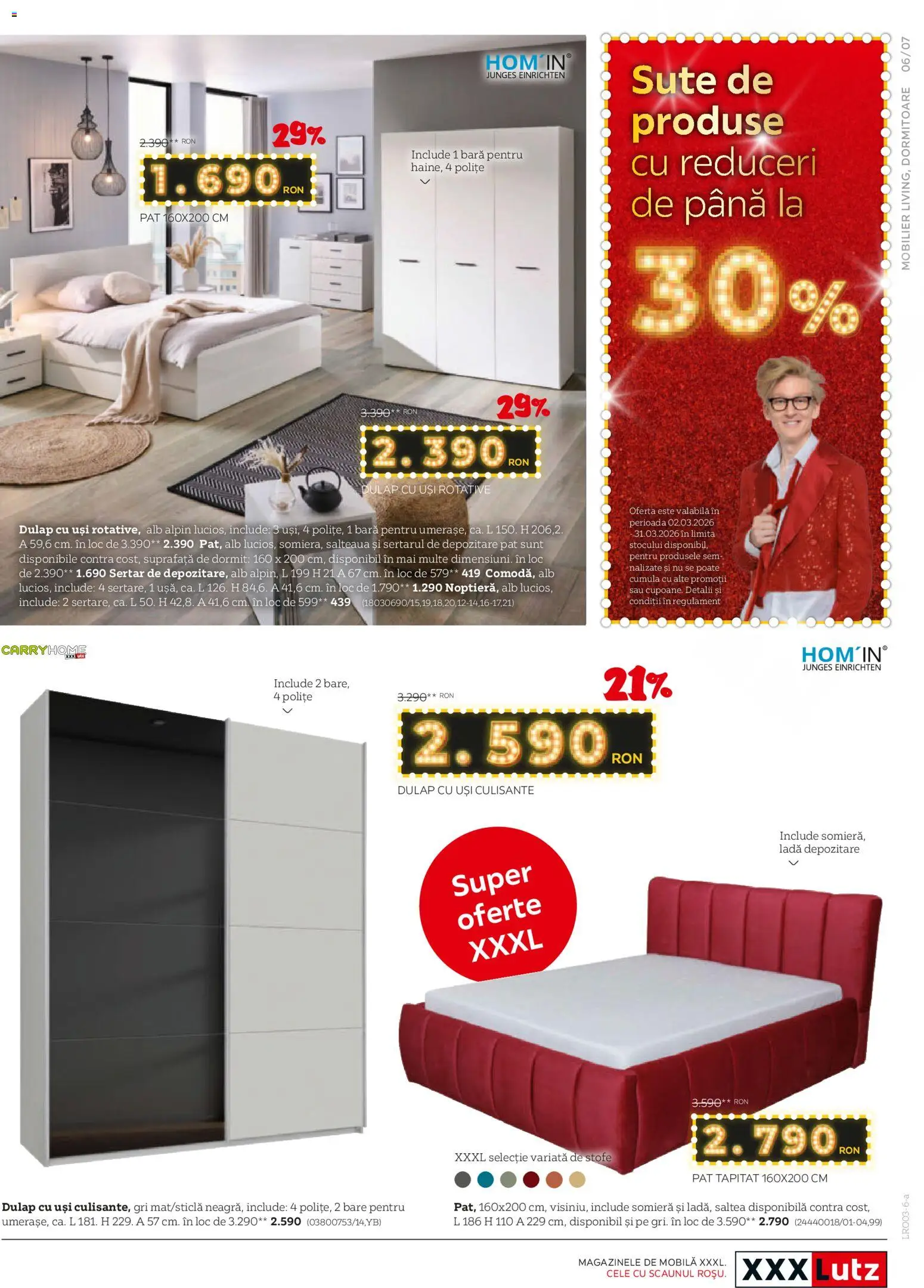 Catalog XXXLutz 2 - 30 Martie 2026 | Pagina 7 | Produse: Pat, Saltea