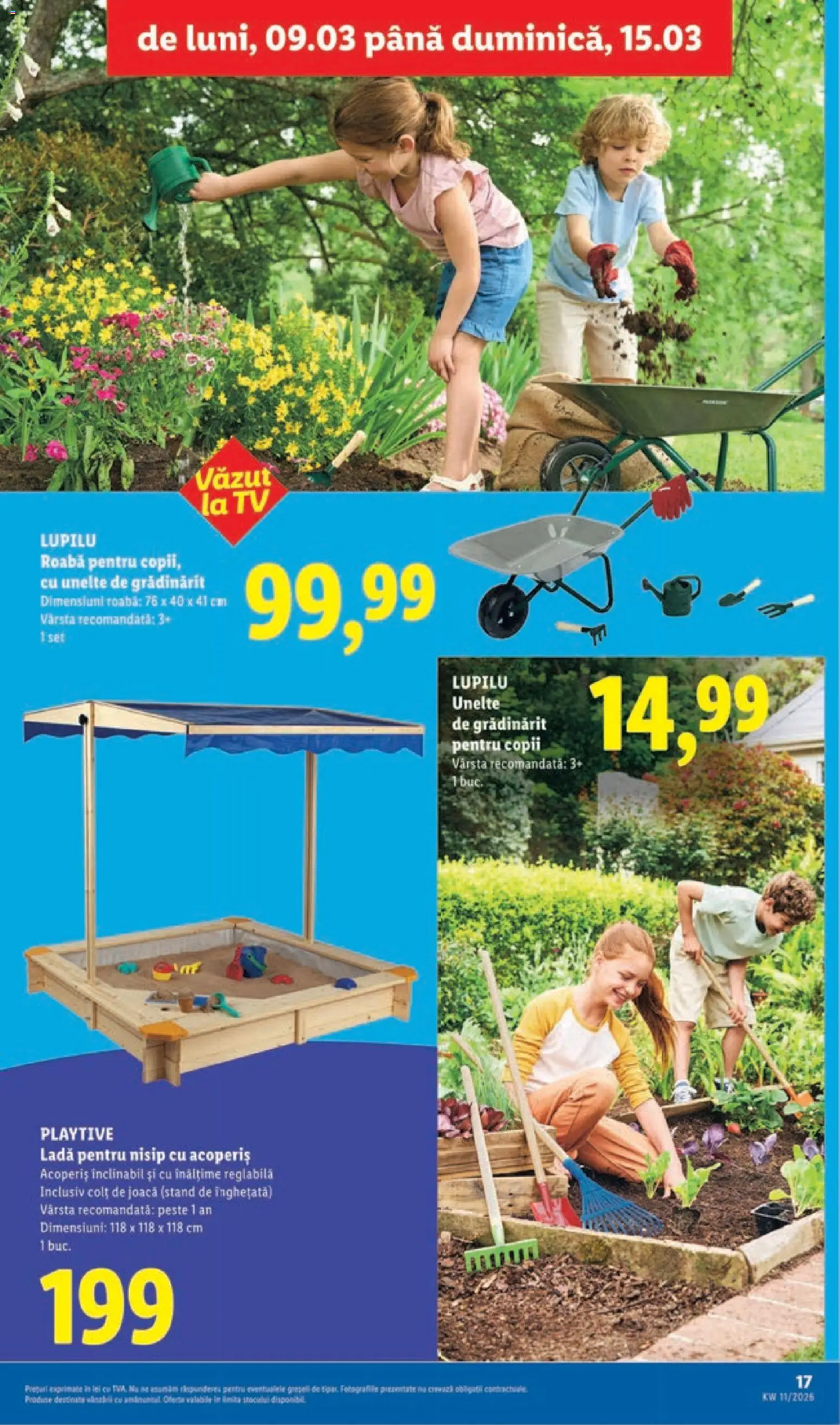 Catalog LIDL 9 - 14 Martie 2026 | Pagina 17 | Produse: Roabă, Pește, Înghețată