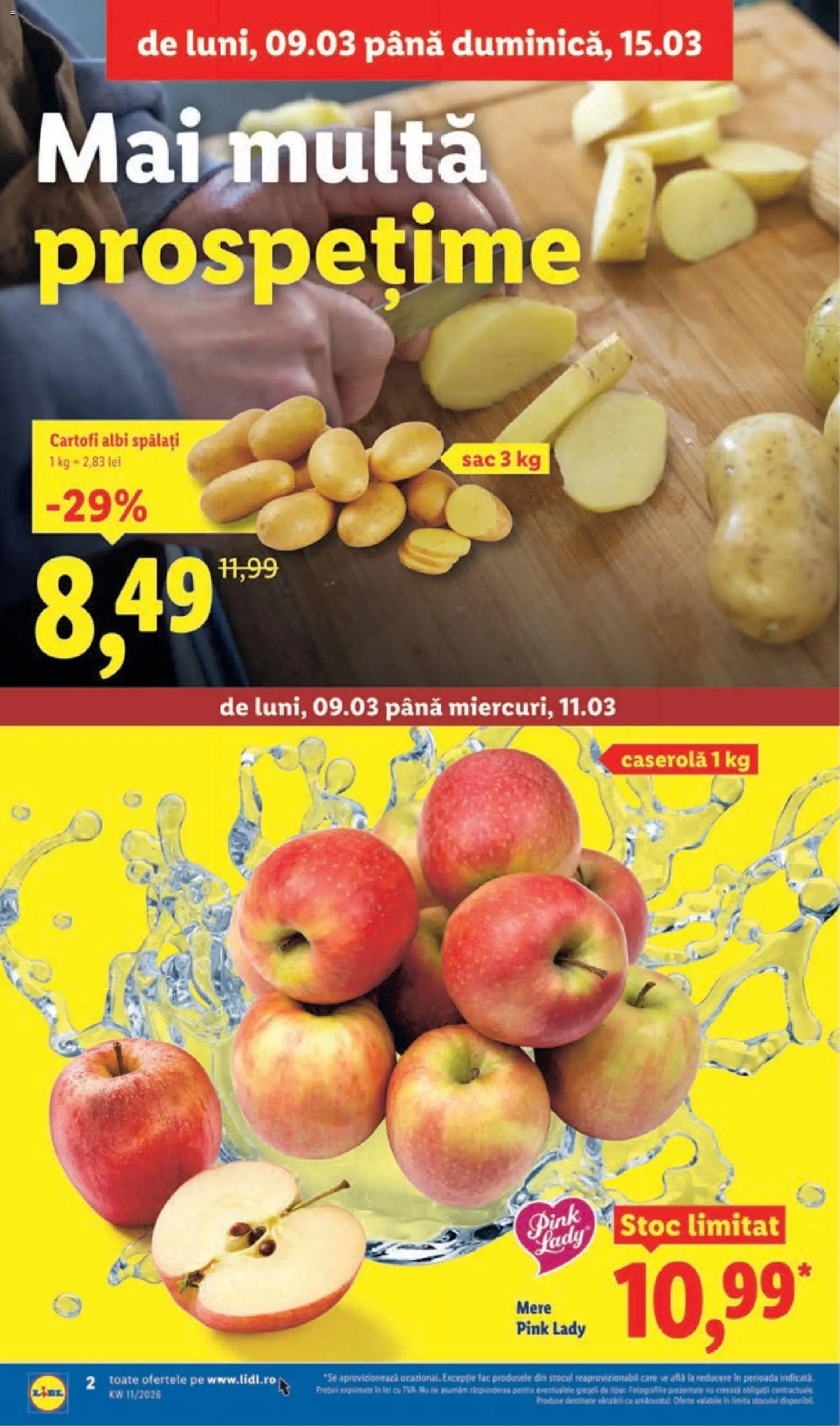 Catalog LIDL 9 - 14 Martie 2026 | Pagina 2 | Produse: Apple, Mere, Cartofi