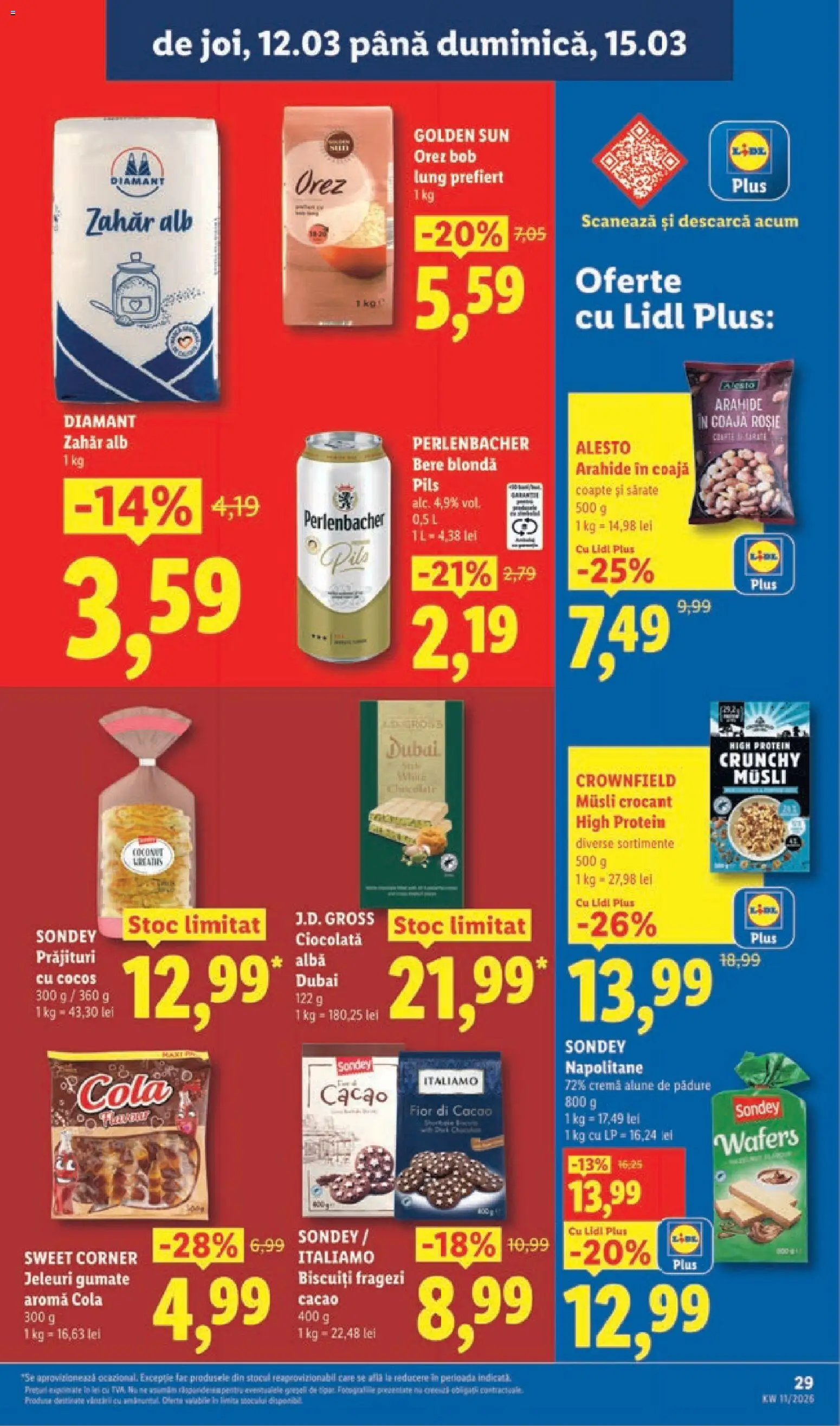 Catalog LIDL 9 - 14 Martie 2026 | Pagina 29 | Produse: Ciocolată, Cacao, Jeleuri, Zahăr